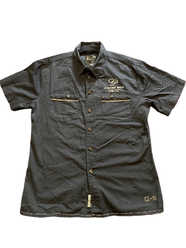 G-Star Vintage G-Star Raw Classic Fit Button Up Shirt Size XL Size US XL / EU 56 / 4 - 1 Thumbnail