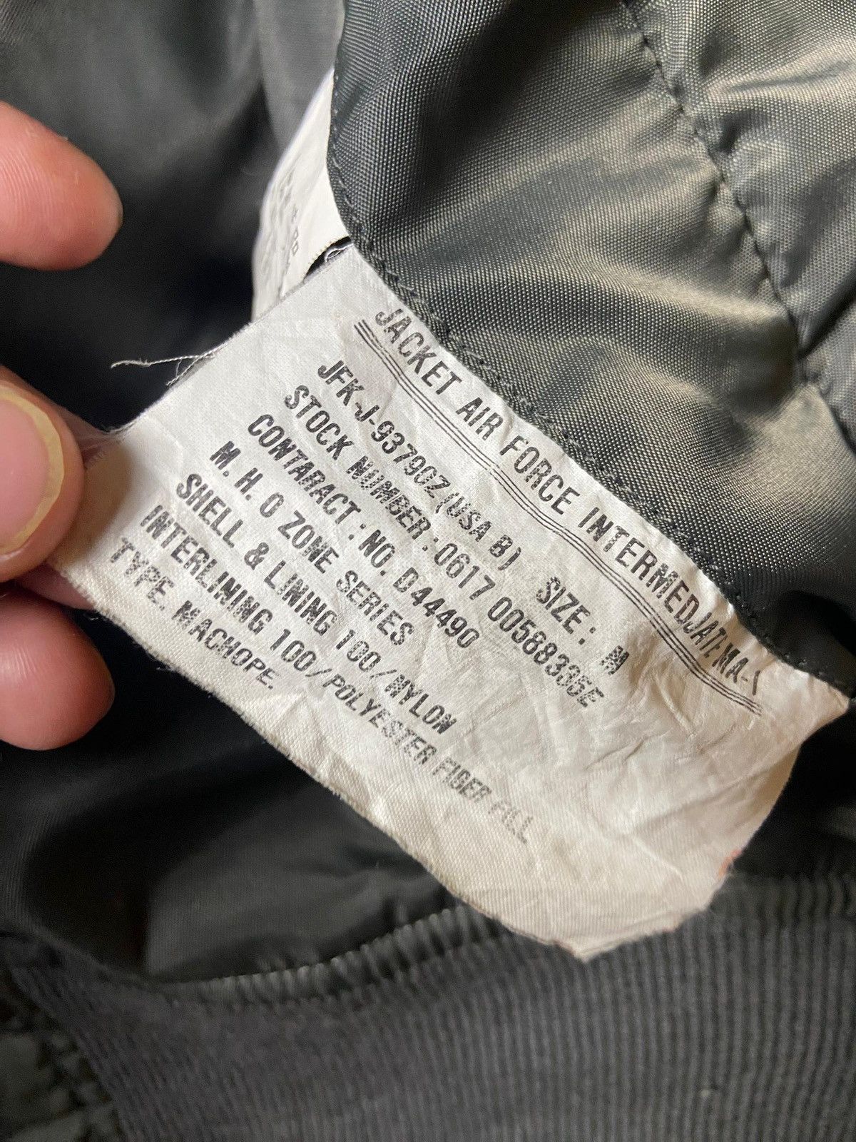 Japanese Brand × Vintage Vintage AIR FORCE Bomber Jacket (131) Size US M / EU 48-50 / 2 - 13 Thumbnail