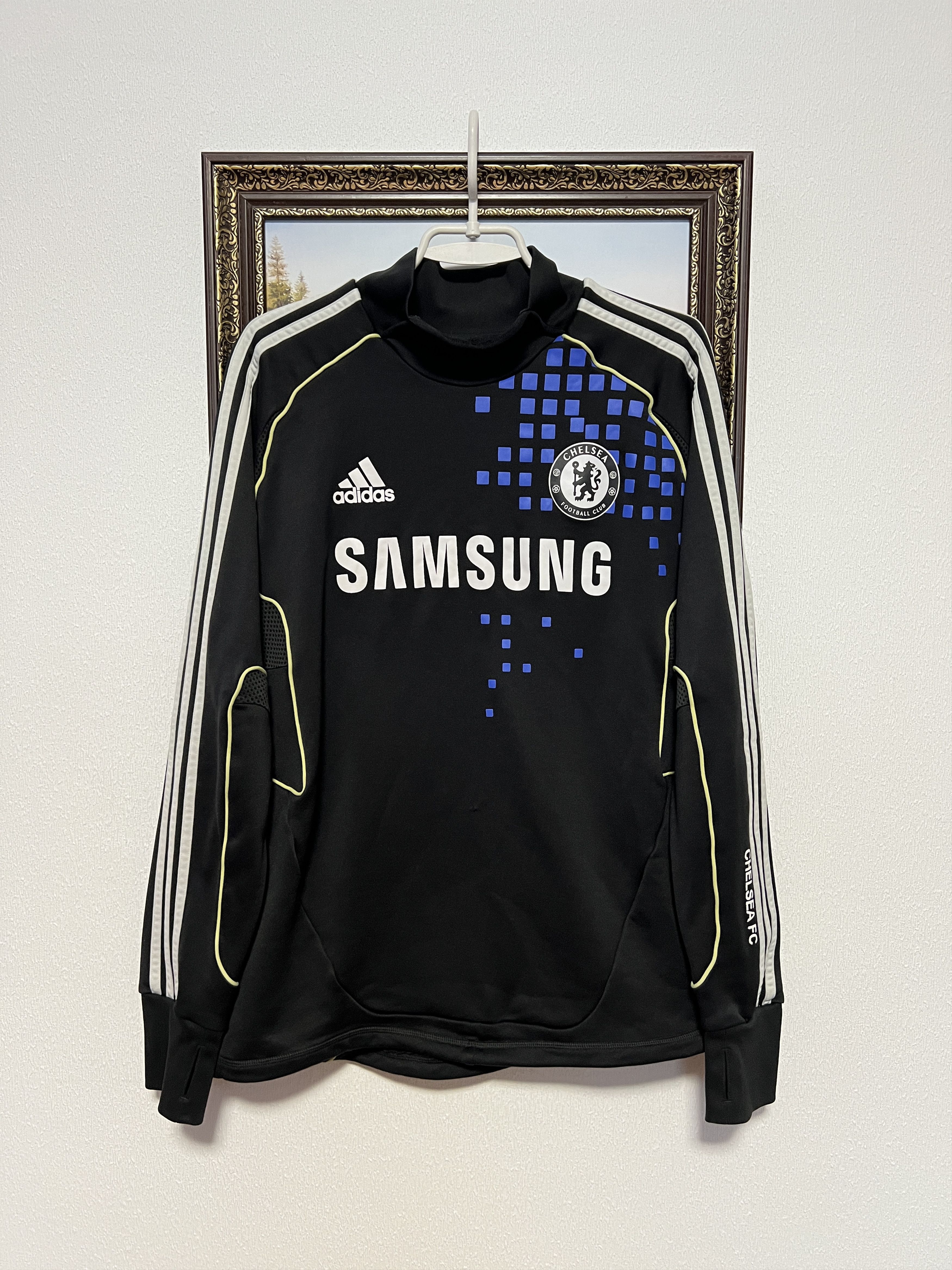 Vintage Adidas Chelsea Football Sweatshirt Soccer Track Top