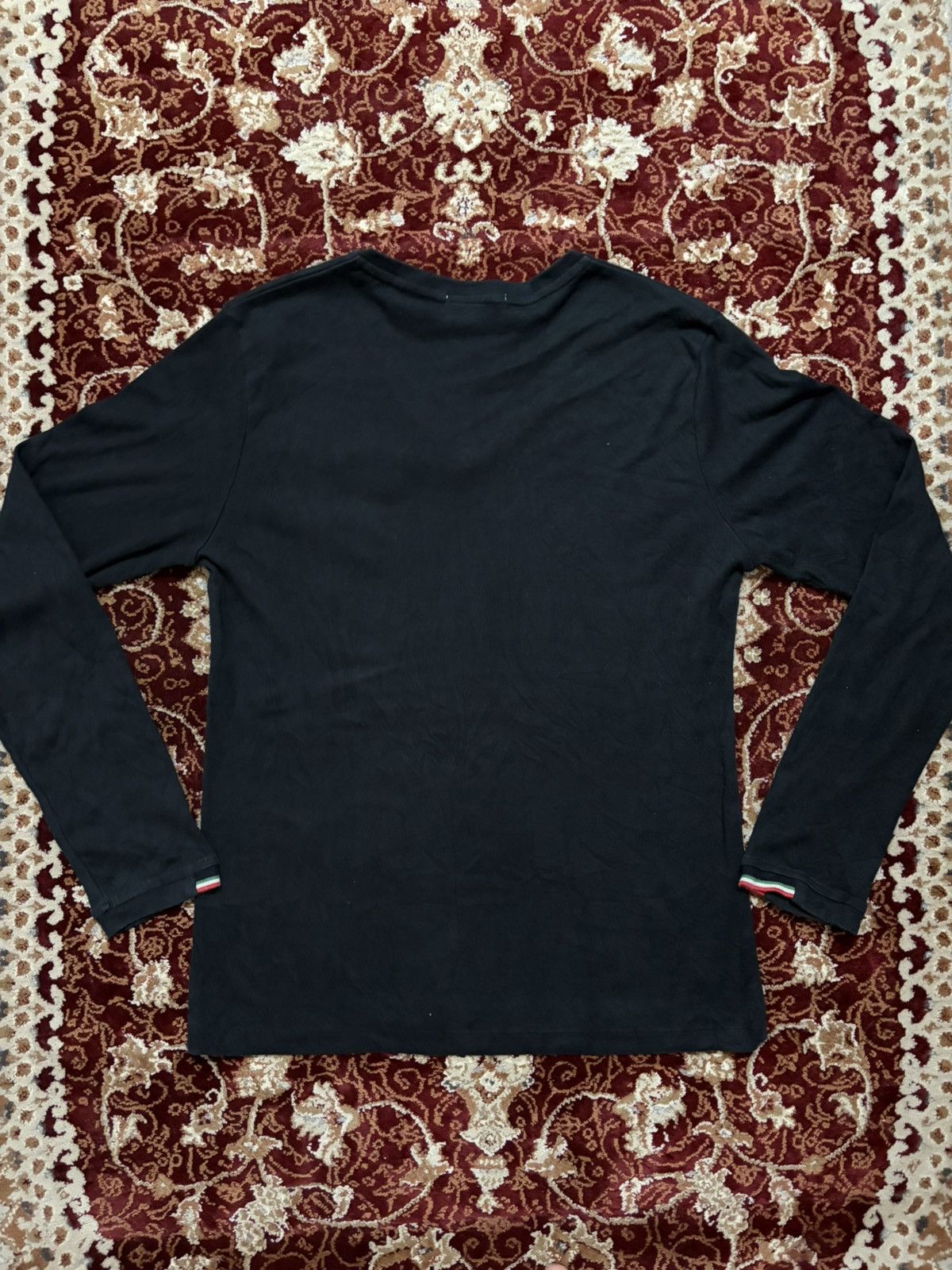 semanticdesign V-Neck Y2K Punk Style Italia Long Sleeve Tee Shirt Size US M / EU 48-50 / 2 - 2 Thumbnail