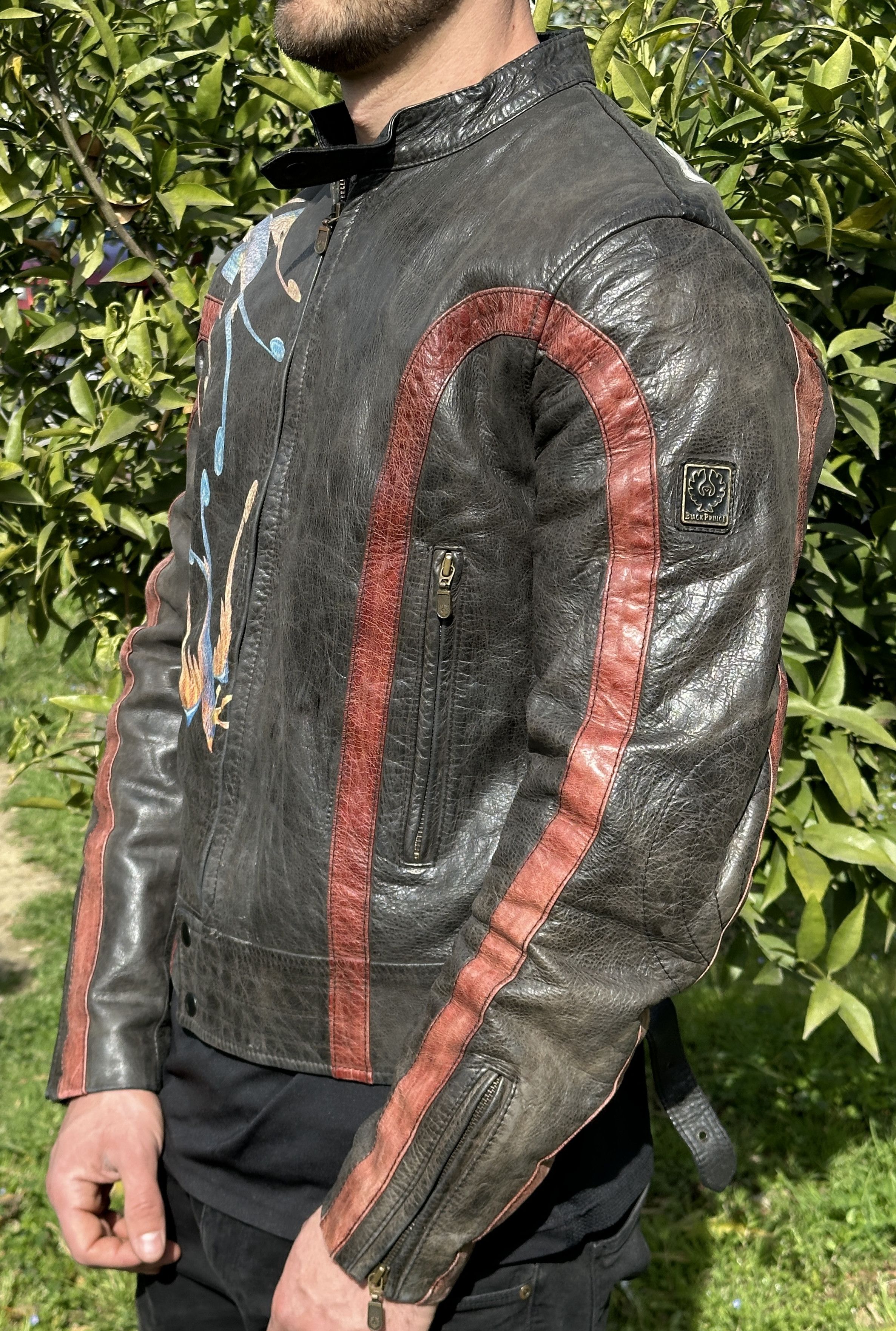 Belstaff Rare Belstaff Black Prince Daytona LeatherBomber Size M Slim Size US M / EU 48-50 / 2 - 16 Thumbnail
