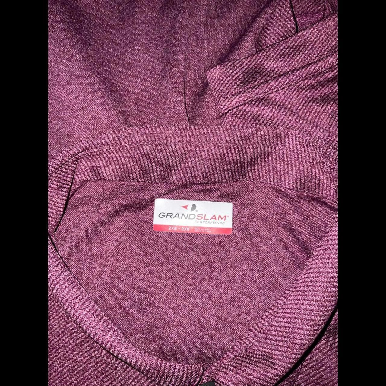 Designer Mens Used Grand Slam Burgundy Size US XXL / EU 58 / 5 - 2 Thumbnail