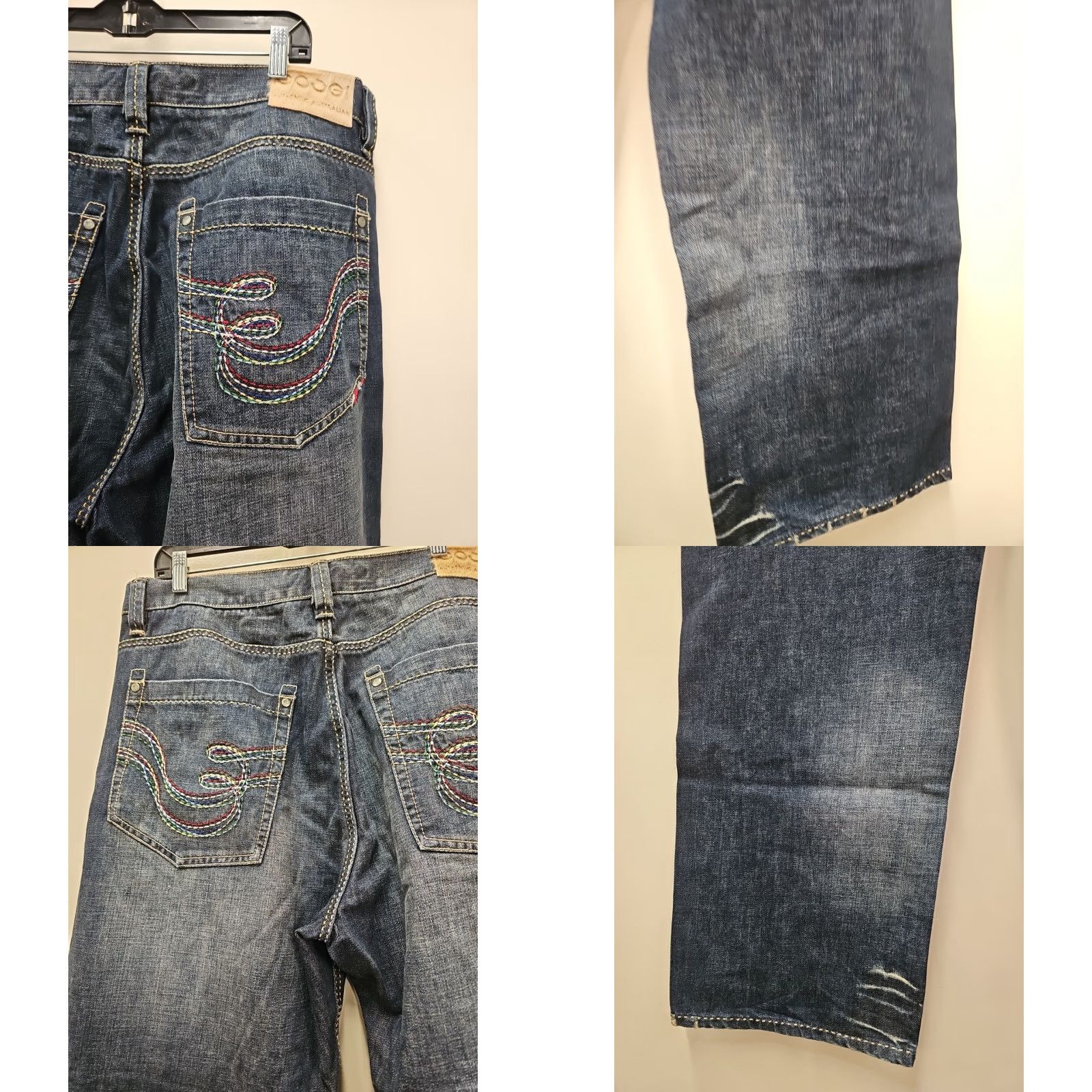 Coogi VINTAGE COOGI Men's Jeans BLUE Denim Relaxed Straight Leg Hip Hop Sz 40x34 Y2K Size US 40 / EU 56 - 8 Thumbnail