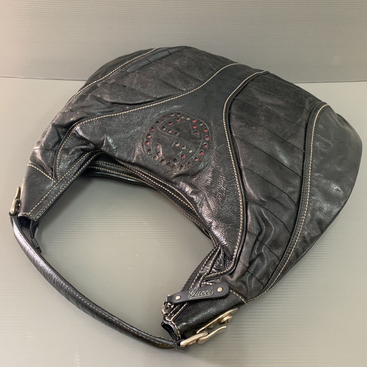 Gucci Gucci Black Hobo Bag Size ONE SIZE - 3 Thumbnail