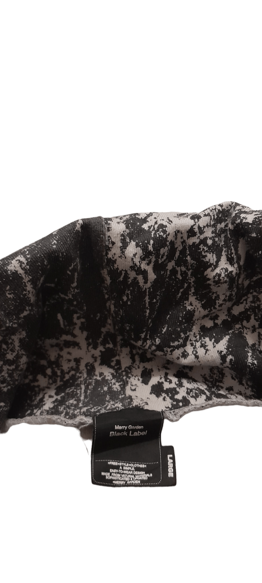 Black Label PUNK MERRY GARDEN BLACK LABEL T-Shirts OVER TURTLENECK(S182) Size US L / EU 52-54 / 3 - 6 Thumbnail