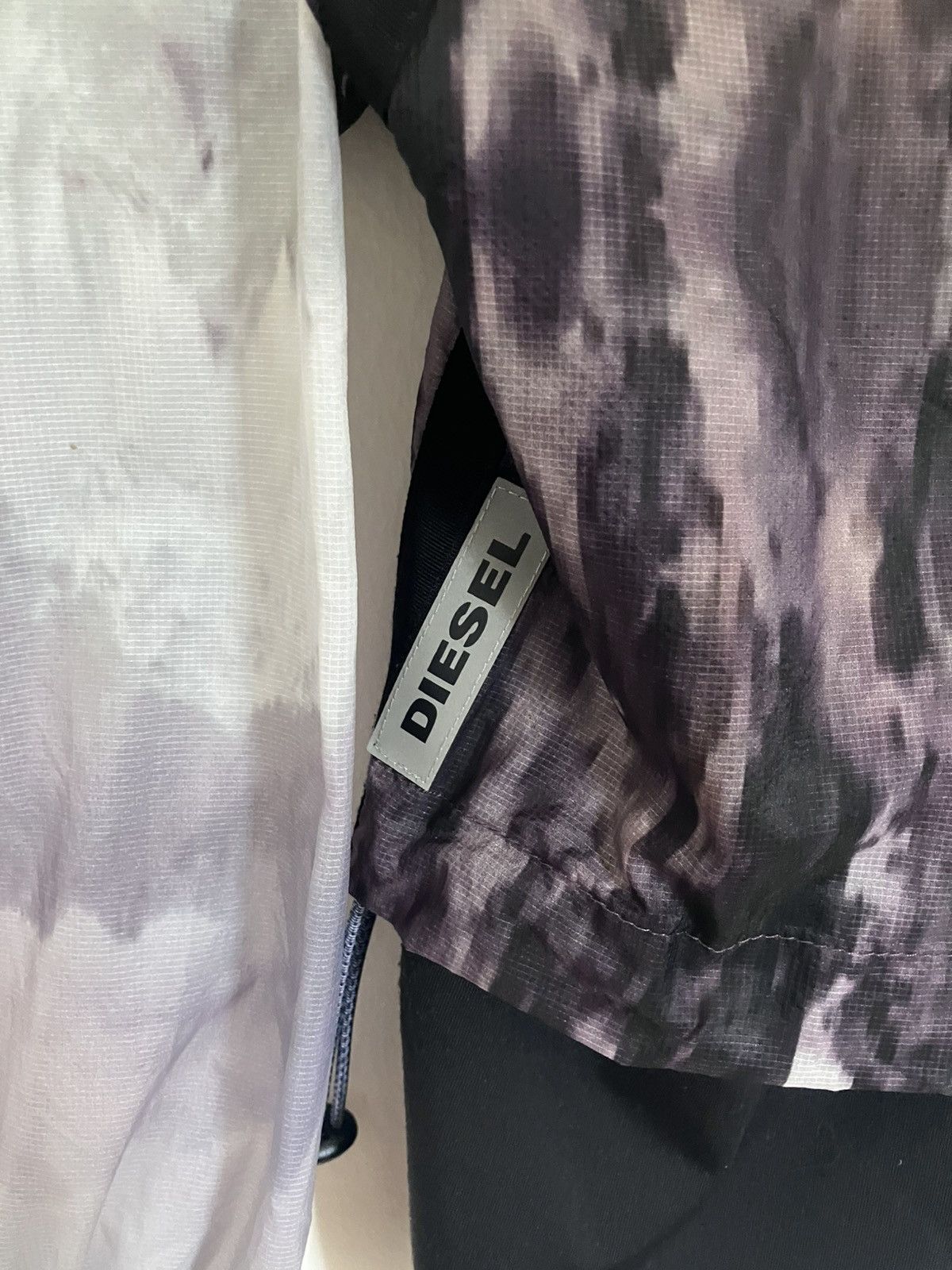 Diesel Diesel Double Layered All Over Windbreaker Tech Jacket Size US S / EU 44-46 / 1 - 3 Thumbnail