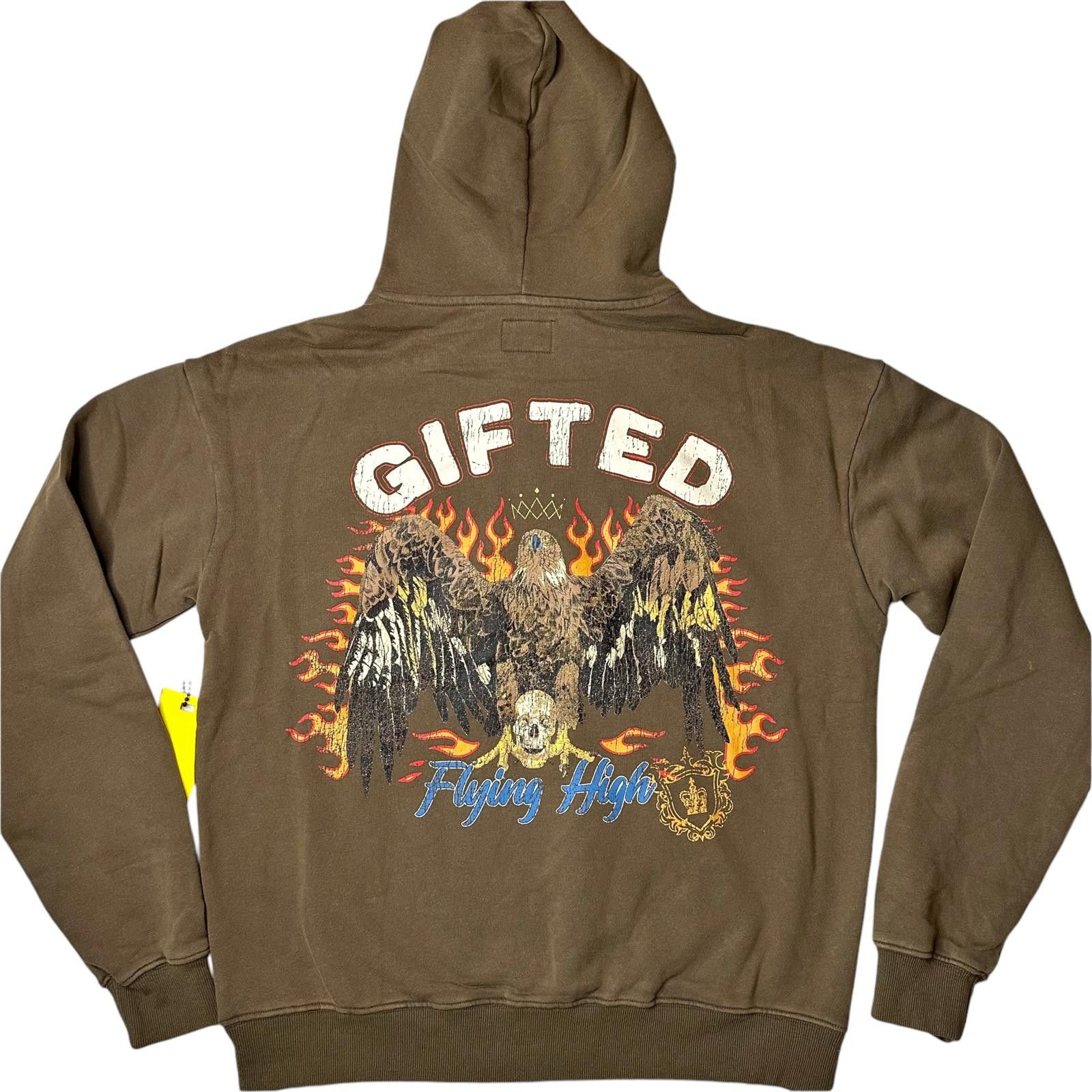 Other NWT GFTD LA Gifted Flying High Eagle Hoodie Brown Mens S Size US S / EU 44-46 / 1 - 1 Thumbnail