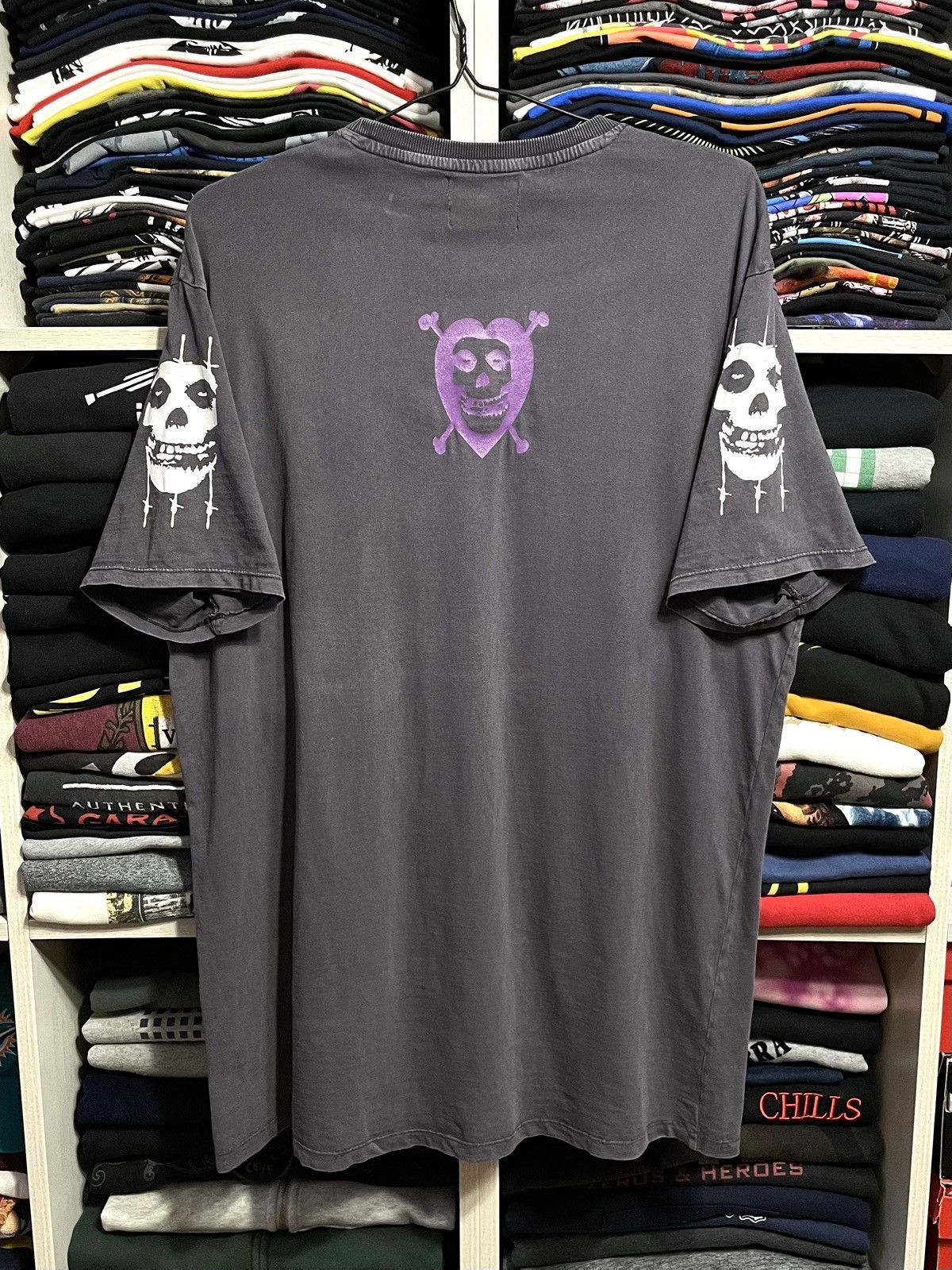Band Tees Misfits Die, Die My Darling Crimson Ghost Punk Band T-Shirt Size US XL / EU 56 / 4 - 15 Thumbnail
