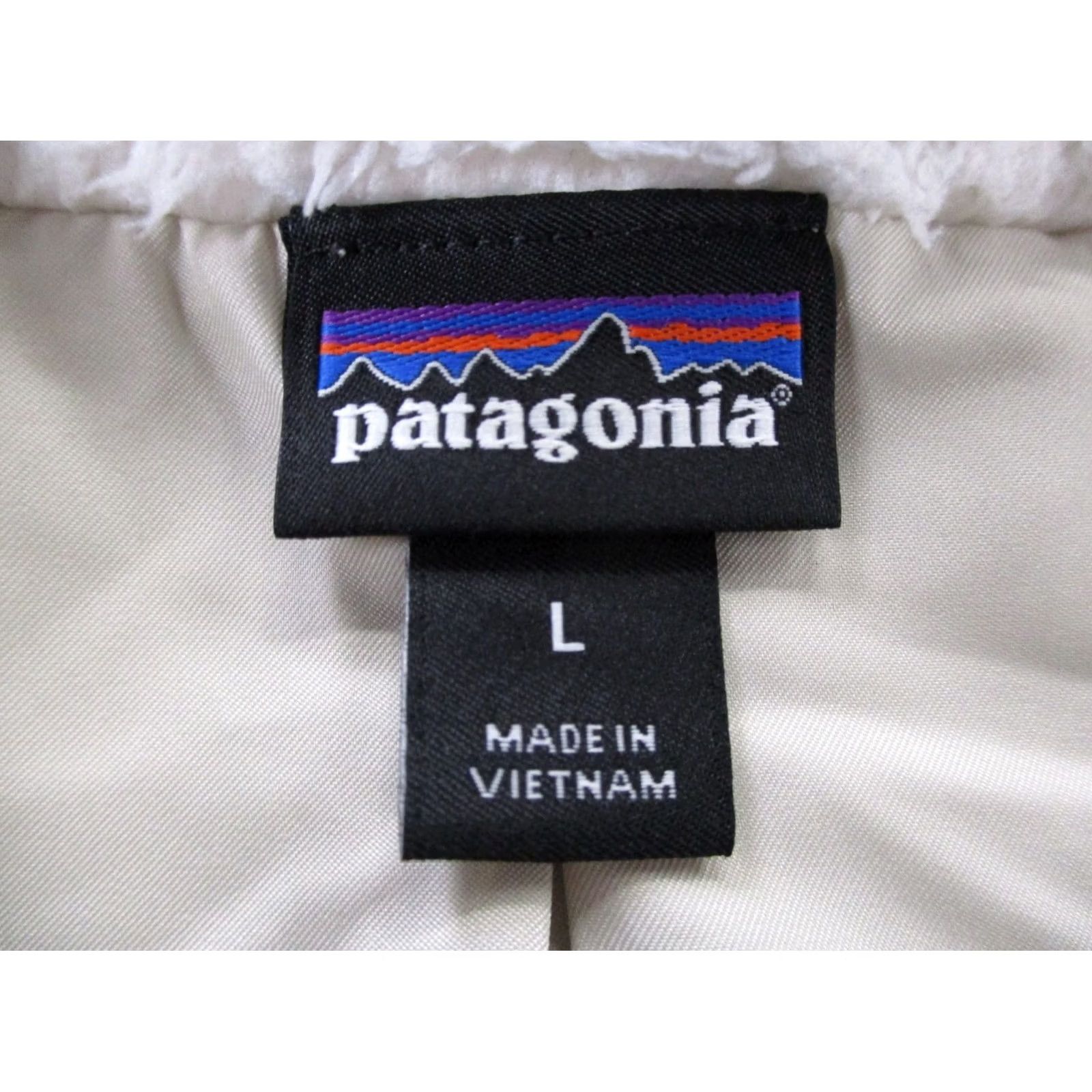 Patagonia Patagonia Vest Jacket Womens L White Fuzzy Fleece Los Gatos Outdoor Hiking 25215 Size L / US 10 / IT 46 - 7 Thumbnail