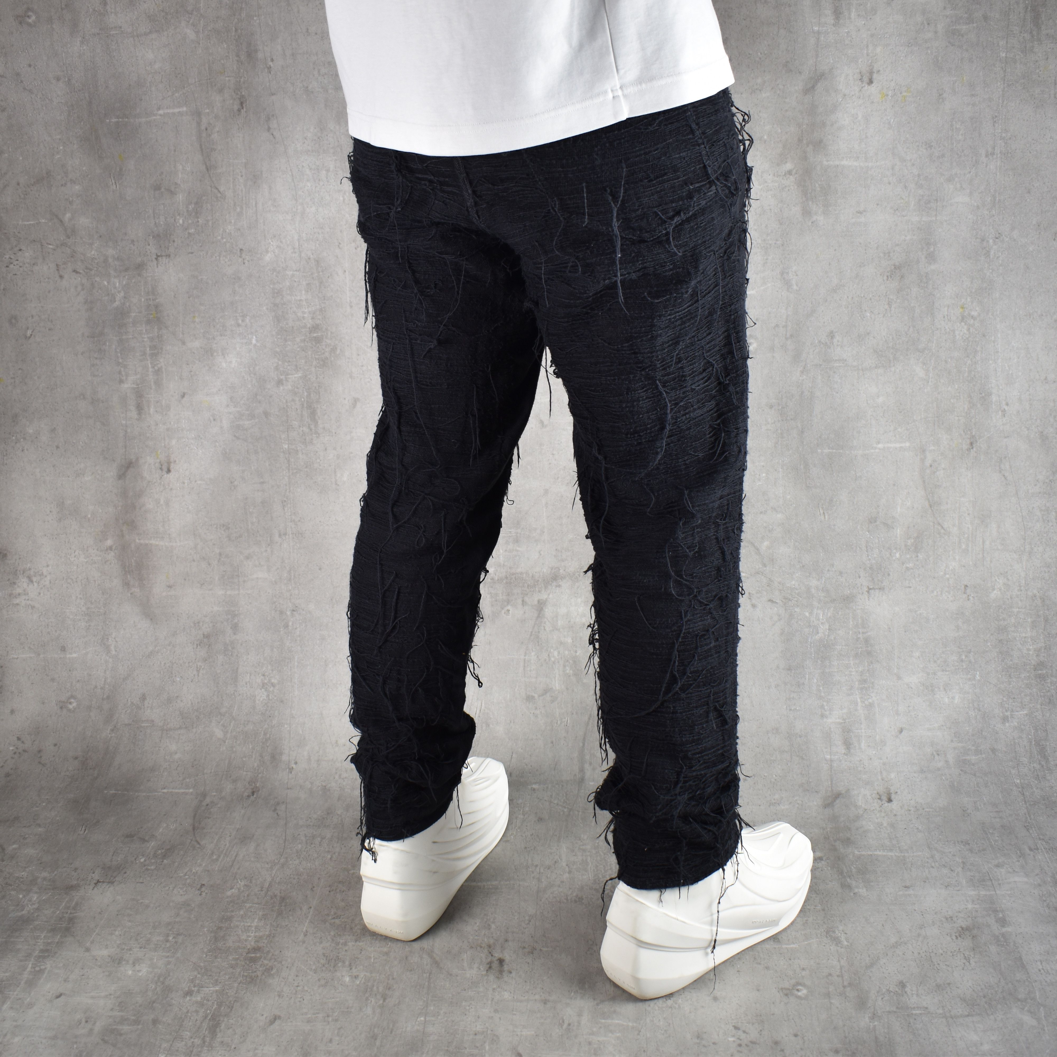 JOHN LAWRENCE SULLIVAN JOHN LAWRENCE SULLIVAN Distressed Egyptian Mummy Pants Size US 31 - 4 Thumbnail