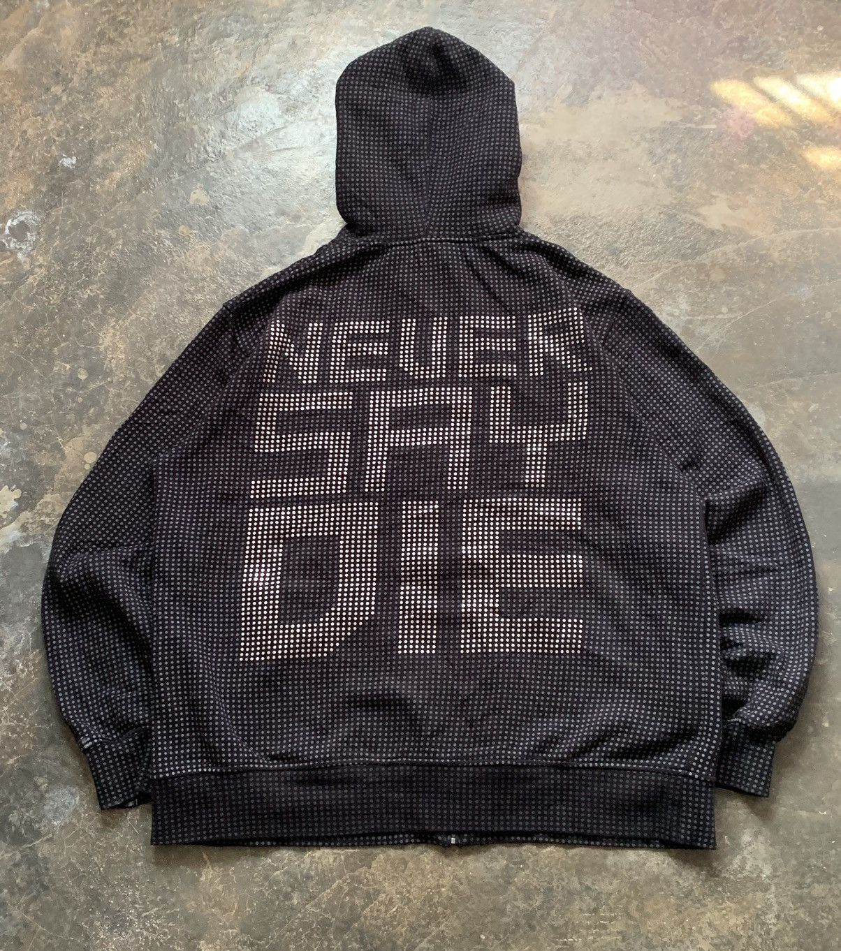 Freshjive Vintage Freshjive never say die hoodie Size US XL / EU 56 / 4 - 5 Thumbnail