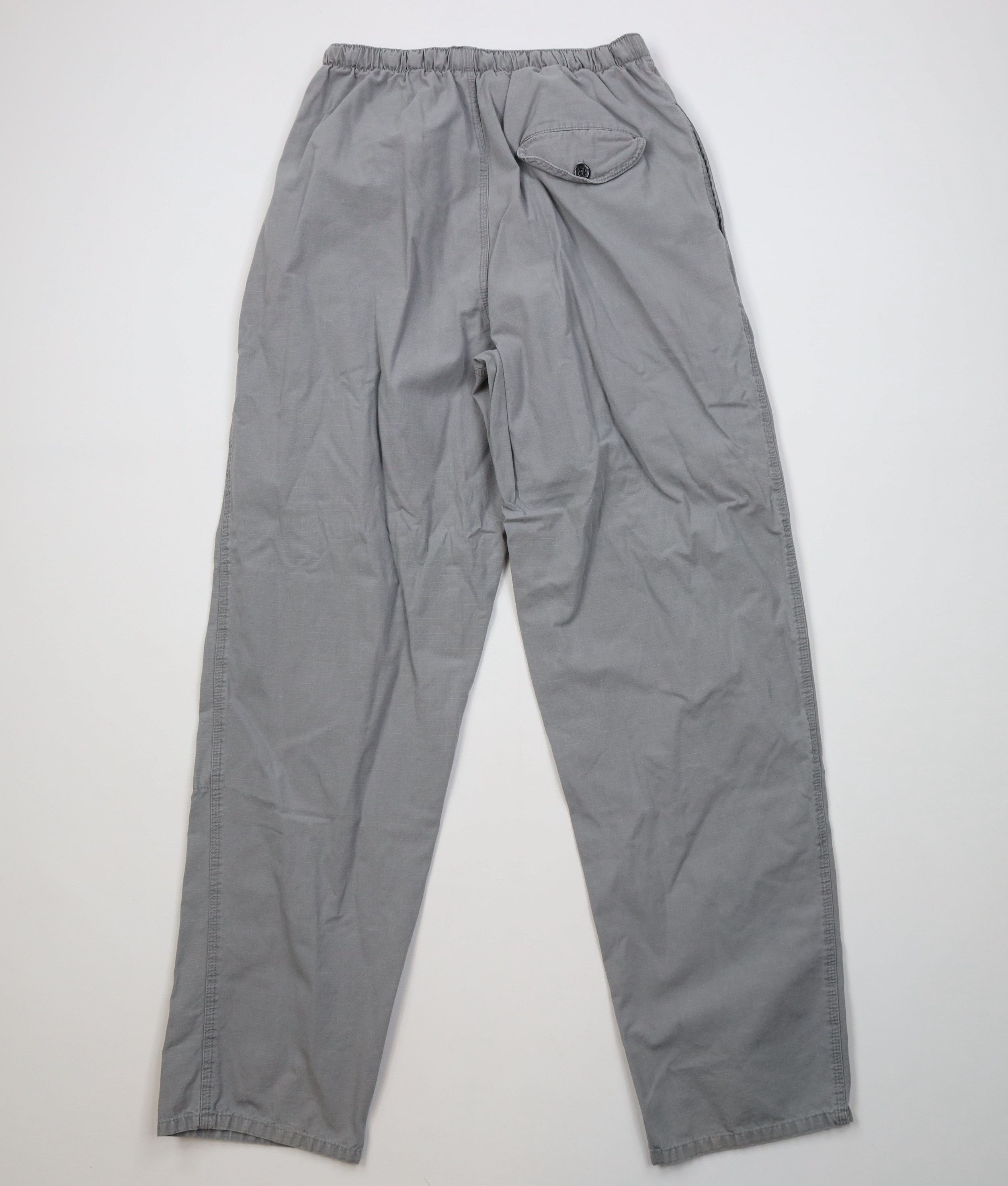 Vintage Vintage 90s Streetwear Ripstop Double Knee Pants Gray USA Size US 34 / EU 50 - 8 Thumbnail
