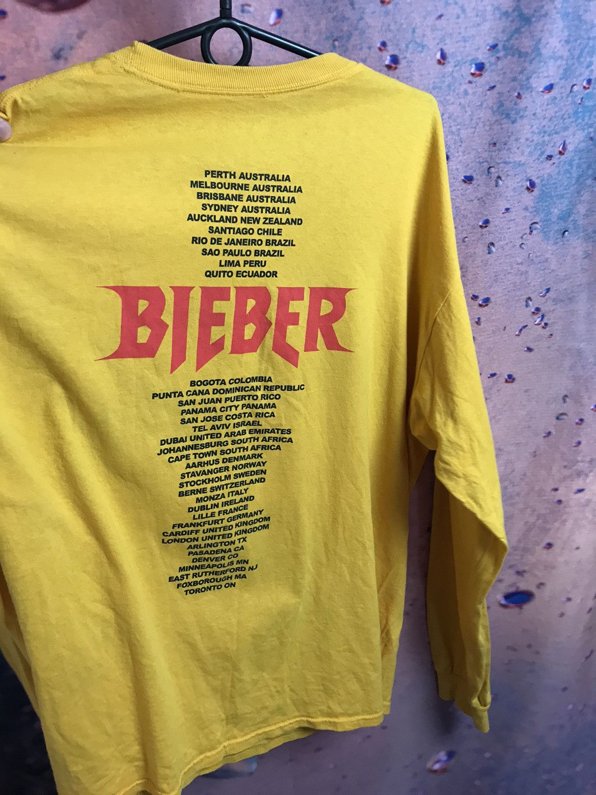 Band Tees × Justin Bieber Justin Bieber Stadium Tour band tee Size US XL / EU 56 / 4 - 5 Thumbnail