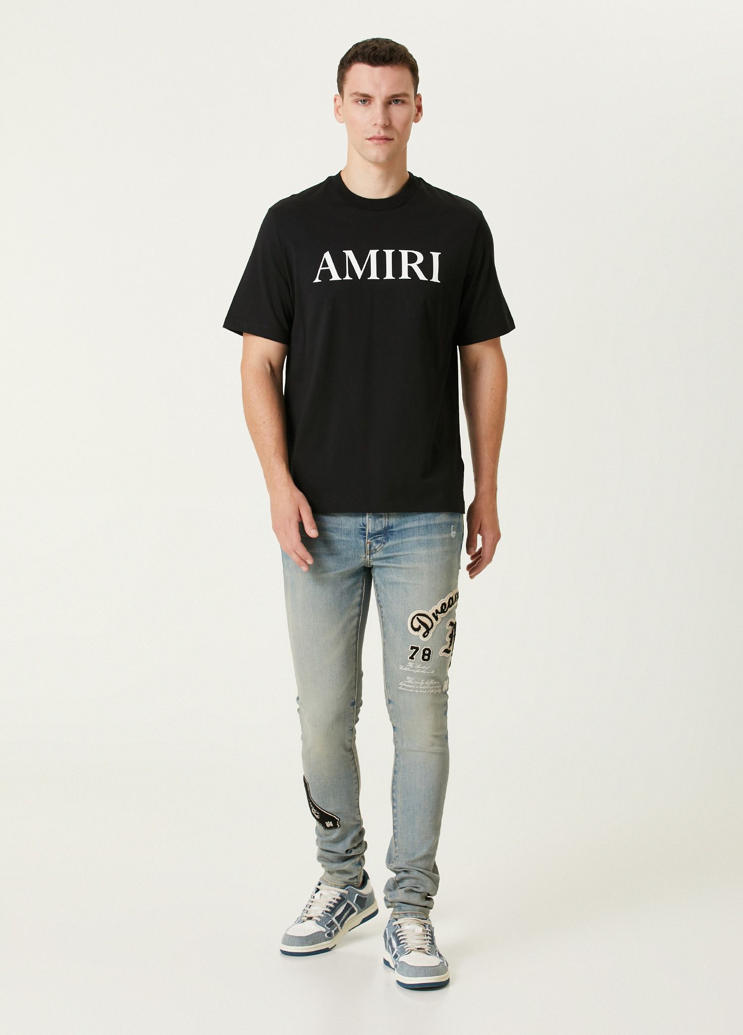 Amiri AMIRI Core collection black logo print t-shirt Medium Size US M / EU 48-50 / 2 - 2 Thumbnail
