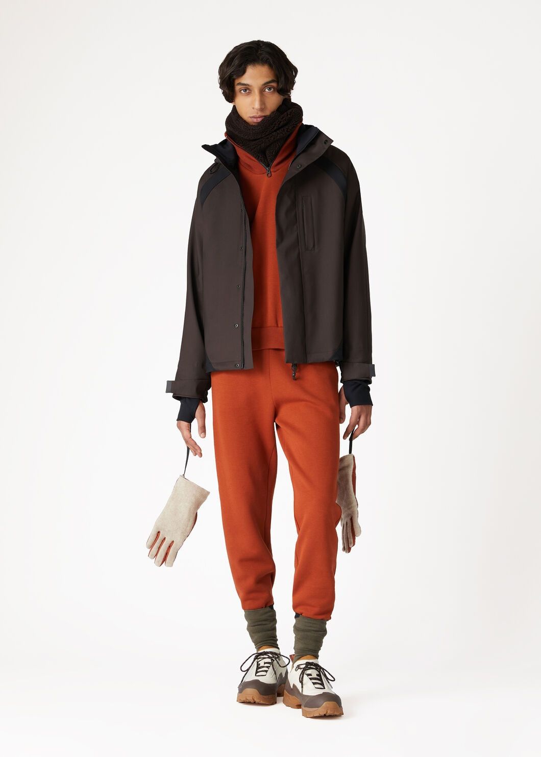 Loro Piana o1w1db10725 FAN8438 Larecchio Pant in Orange Size US 40 / EU 56 - 2 Thumbnail