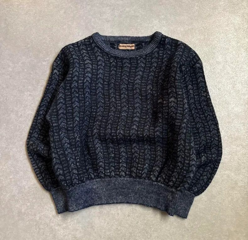 Issey Miyake issey miyake size:one size Wool-linen blended knitted swea Size US XXS / EU 40 - 1 Thumbnail