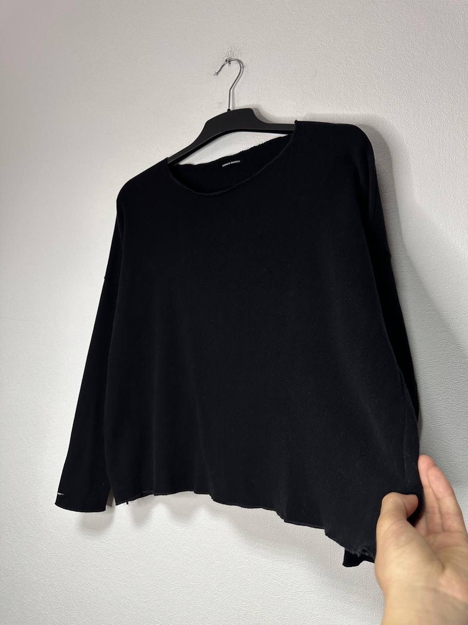 Album di Famiglia Album Di Famiglia Black Oversized Knit Sweater taly S Luxury Size S / US 4 / IT 40 - 8 Thumbnail