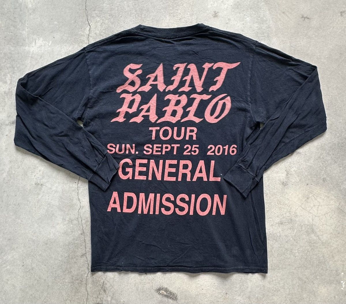 Gildan × Kanye West SAINT PABLO TOUR LONG SLEEVES TEE WELL FADED Size US L / EU 52-54 / 3 - 1 Thumbnail