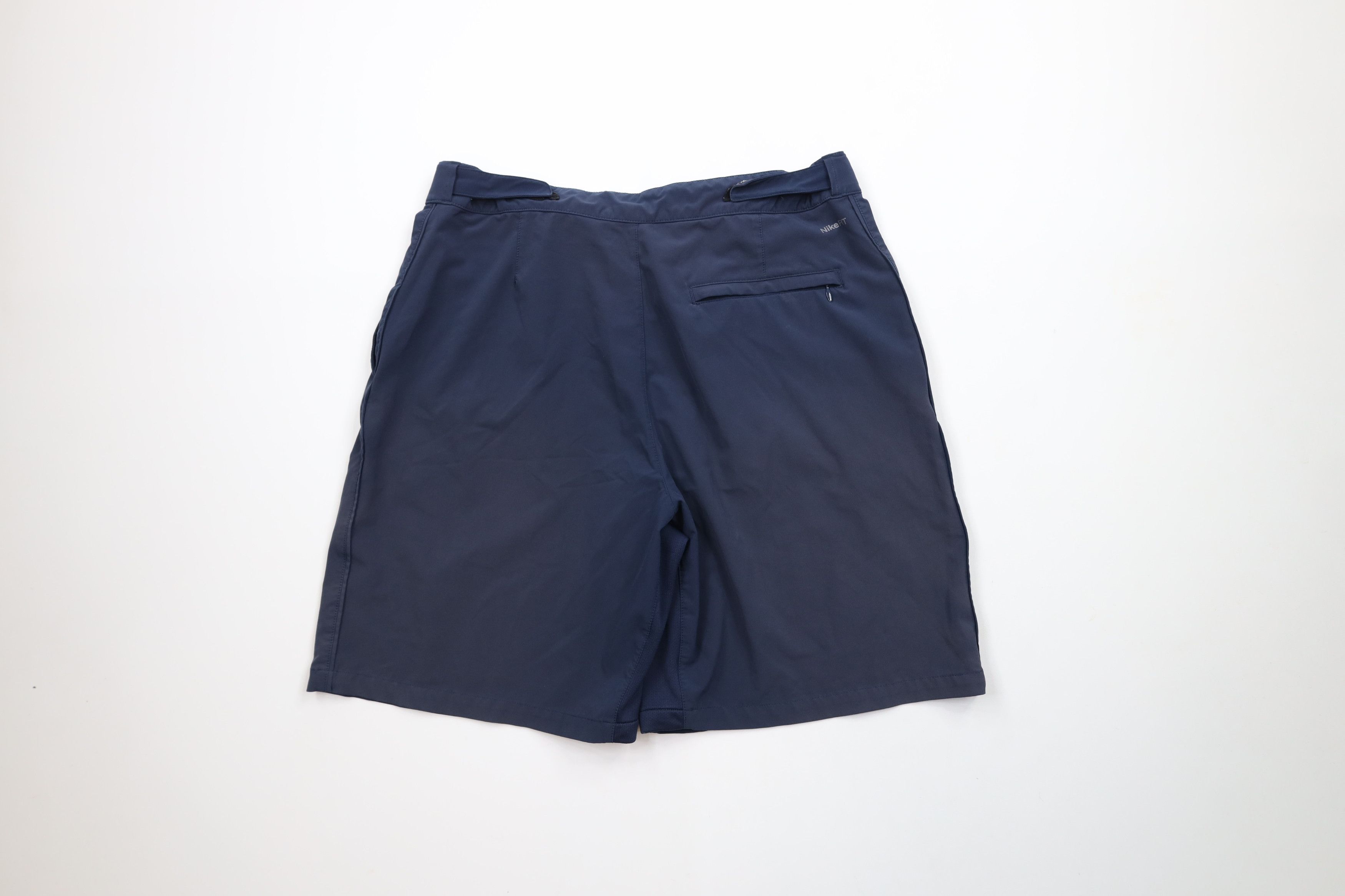 Nike × Vintage Vintage 90s Y2K Nike Challenge Court Swoosh Tennis Shorts Size US 34 / EU 50 - 10 Thumbnail