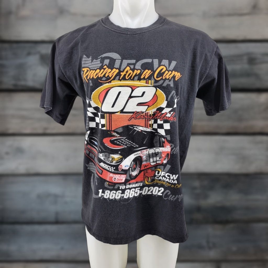 Gildan Kenny Micks Nascar 02 Men's Shirt Size Large L Black Graphic Print T-Shirt Short Sleeve Gildan Nascar 02 Boys Mens Size US L / EU 52-54 / 3 - 1 Thumbnail