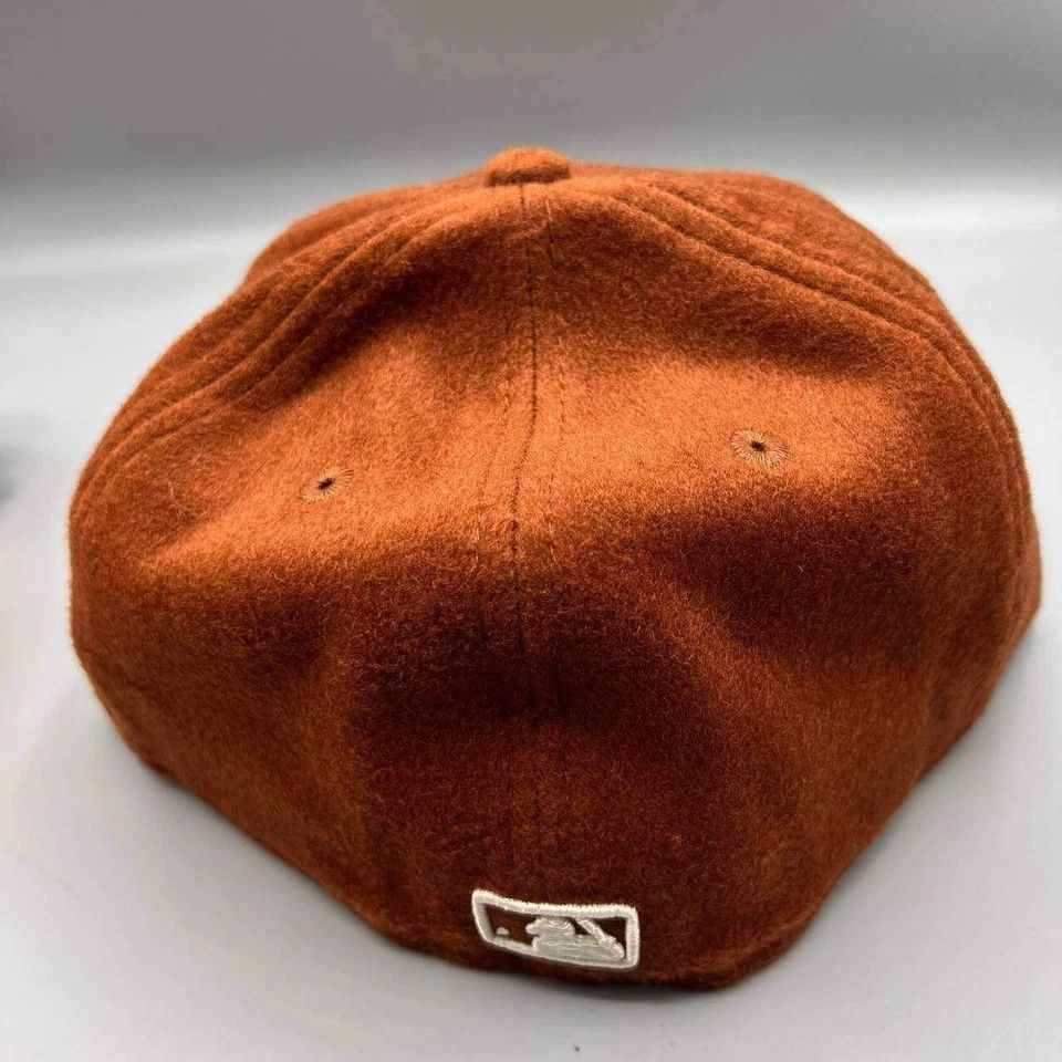 New Era Houston Astros Hat Men 7 3/8 59Fifty New Era MLB Fitted Cap Size ONE SIZE - 7 Thumbnail