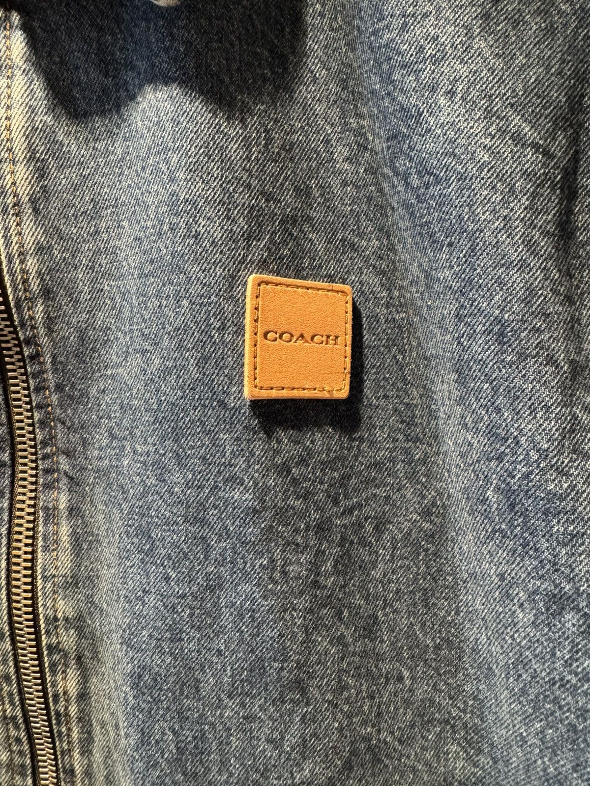 Coach Coach Zip Denim Jacket Size US L / EU 52-54 / 3 - 2 Thumbnail