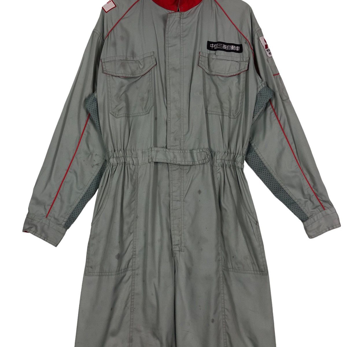 Japanese Brand 🔥90’s Vintage Coverall Racing Wear Mitsubishi Motors Size US 32 / EU 48 - 5 Thumbnail