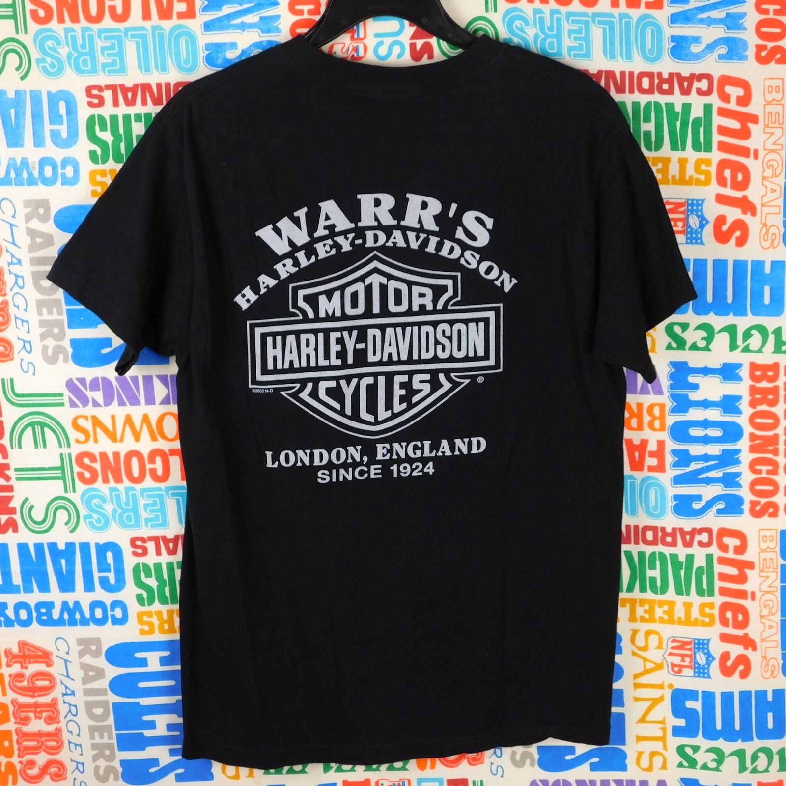 Harley Davidson Harley Davidson Bad To The Bone Pocket Tee Size M London DS Size US M / EU 48-50 / 2 - 2 Thumbnail