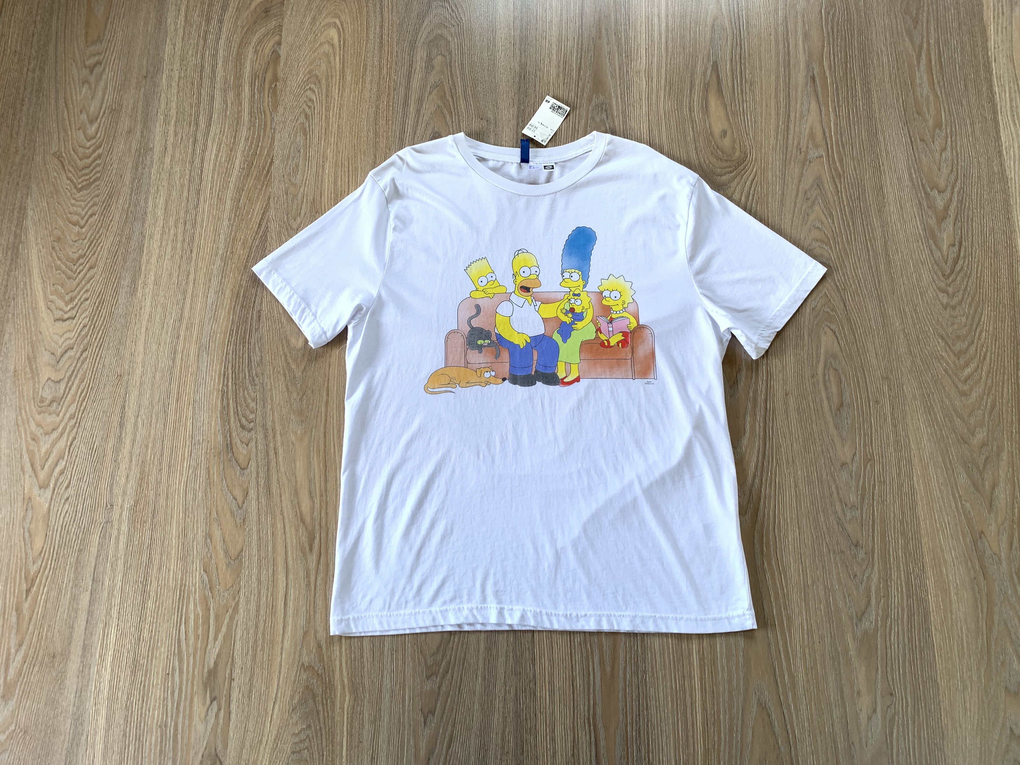 H&M × The Simpsons The Simpsons H&M Printed Big Logo T-Shirt Size US L / EU 52-54 / 3 - 1 Thumbnail