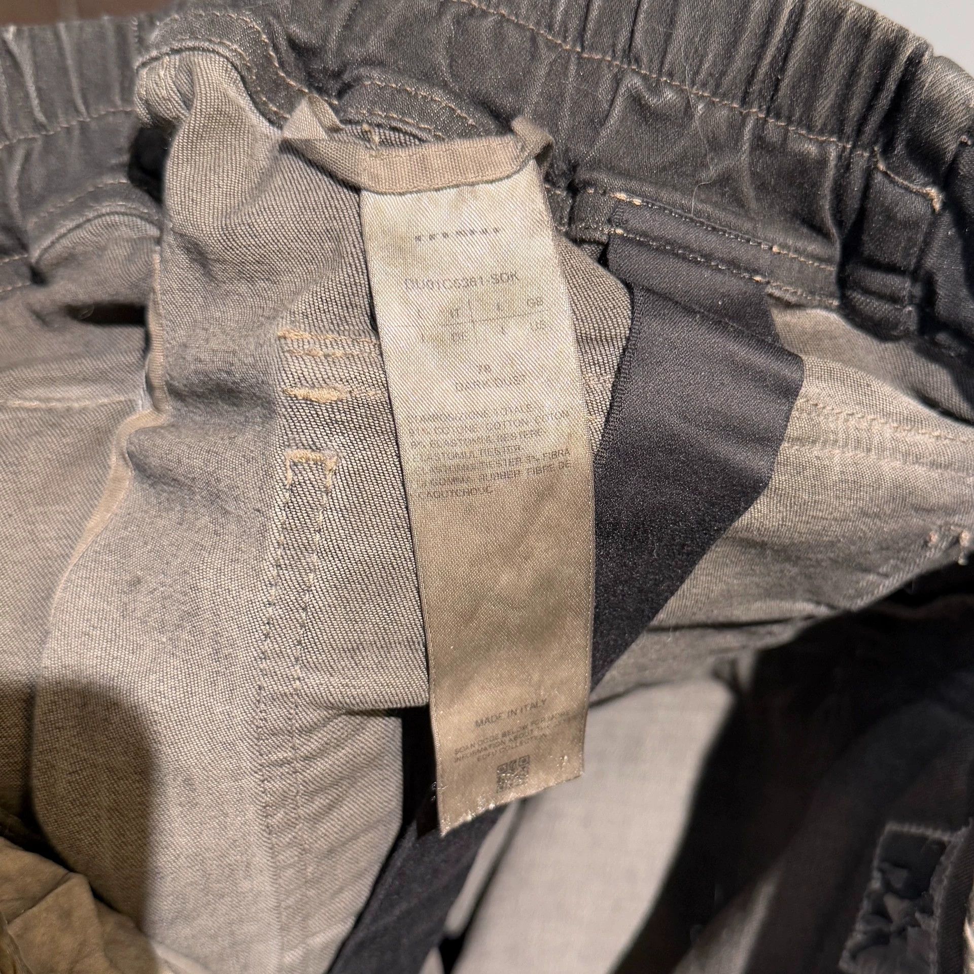 Rick Owens Rick Owens DRKSHDW 2024 New Style Side Zipper Waxed Pants Size US 31 - 7 Thumbnail