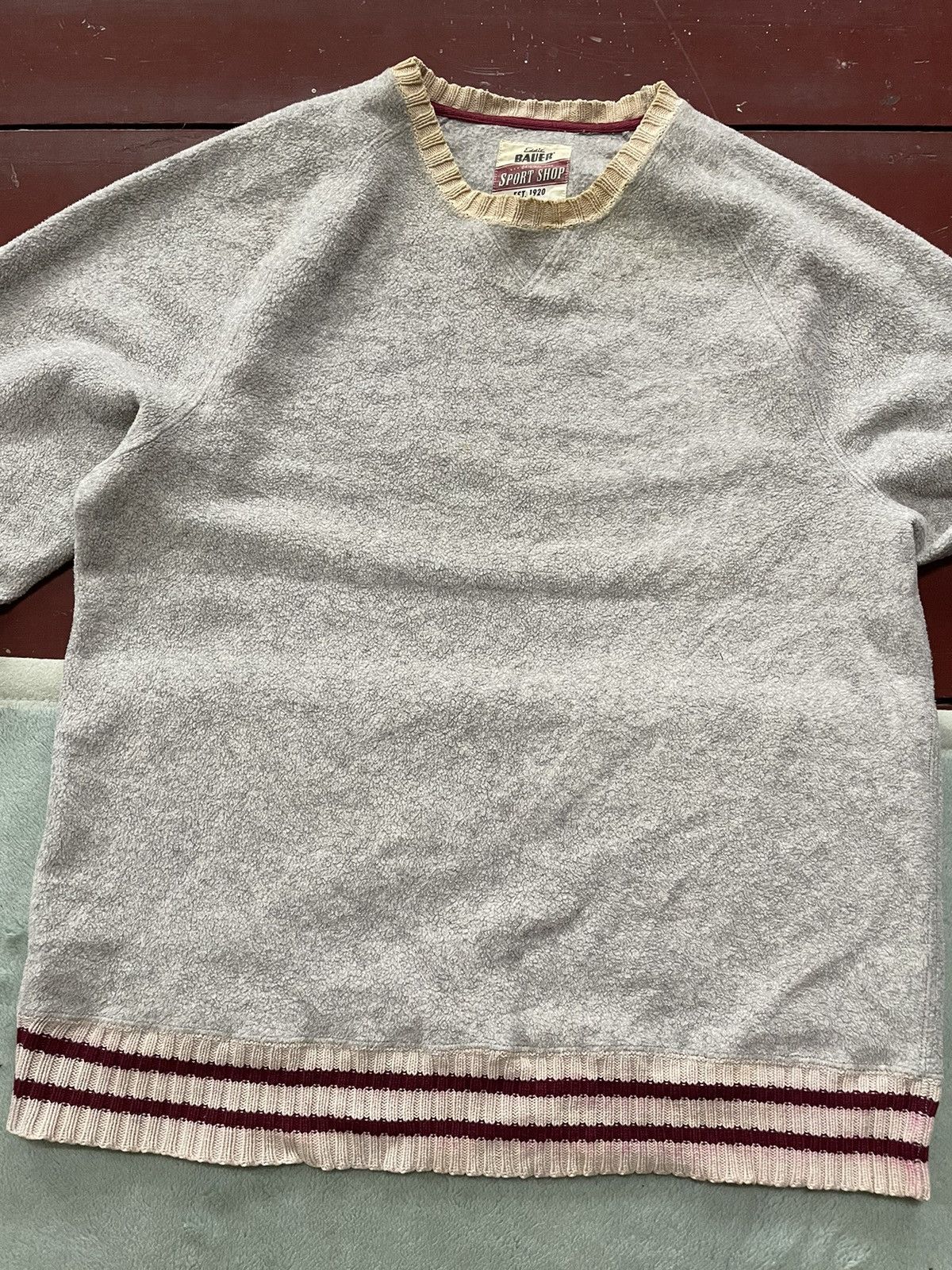 Eddie Bauer × Vintage Vintage Eddie Bauer Fleece Sweatshirt Size US M / EU 48-50 / 2 - 5 Thumbnail