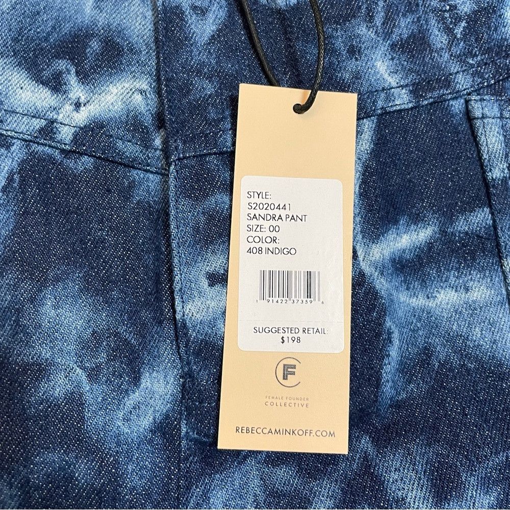 Rebecca Minkoff NWT New $198 Rebecca Minkoff Sandra Tie-Dye Print Pants Siz Size 24" / US 00 / IT 34 - 5 Thumbnail