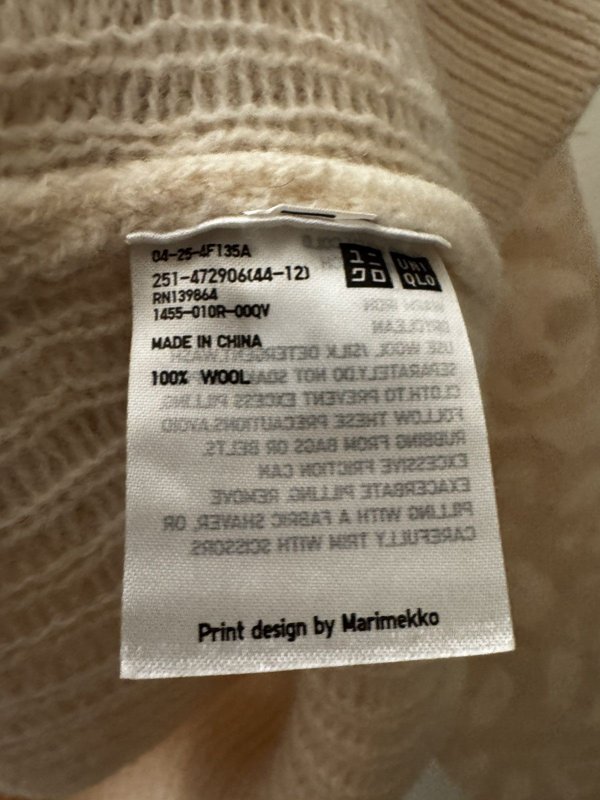 Marimekko Wool sweater Size US L / EU 52-54 / 3 - 3 Thumbnail