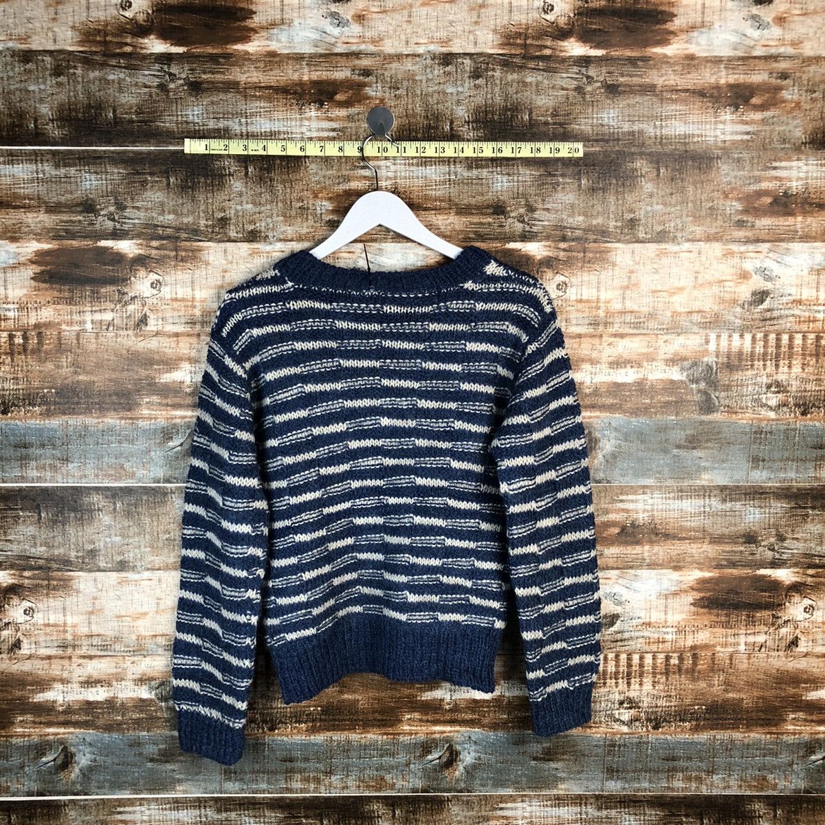 Homespun Knitwear Japan vintage Blue Knitwear #A1656 Size US XS / EU 42 / 0 - 10 Thumbnail