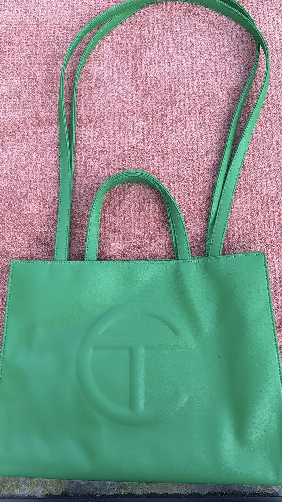 Telfar TELFAR GREENSCREEN MED SHOPPER Size ONE SIZE - 7 Thumbnail