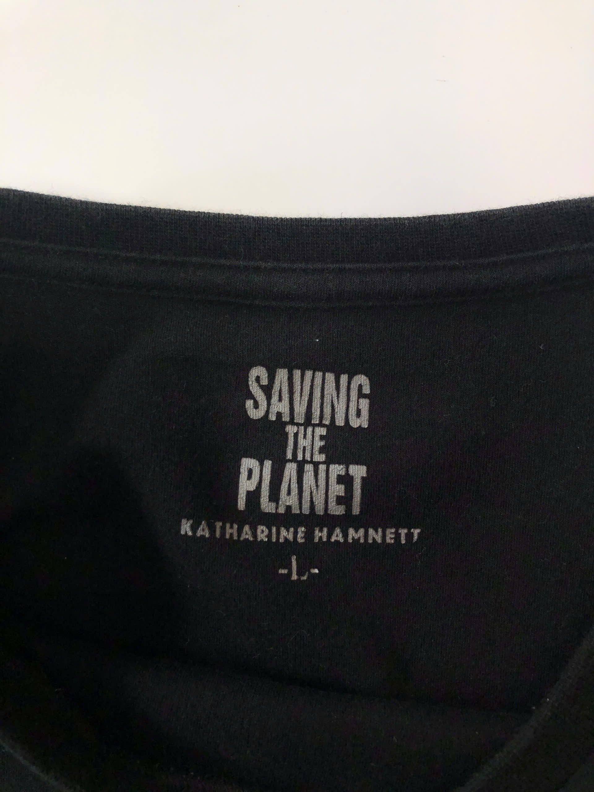 Katharine Hamnett London KH “Saving the Planet” Logo Tee Size US L / EU 52-54 / 3 - 3 Thumbnail