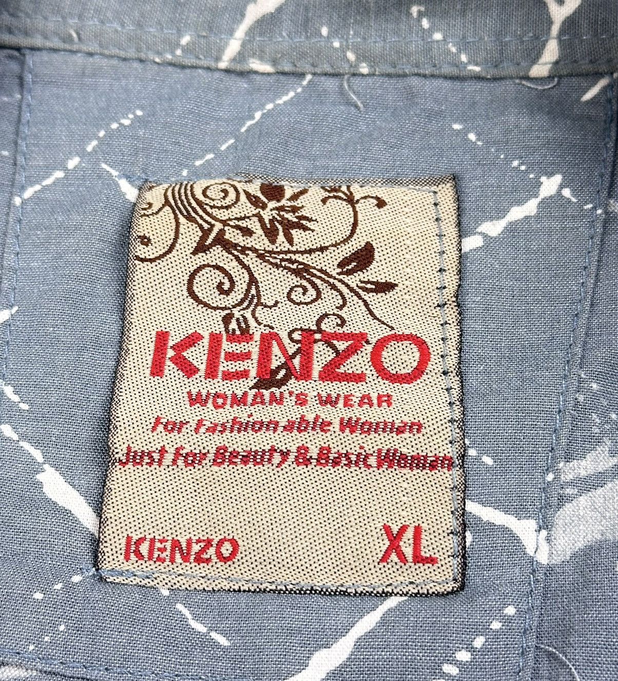Kenzo Japanese Crazy Shirt Kenzo Vintage Luxury Designer LGB Style Size US S / EU 44-46 / 1 - 6 Thumbnail