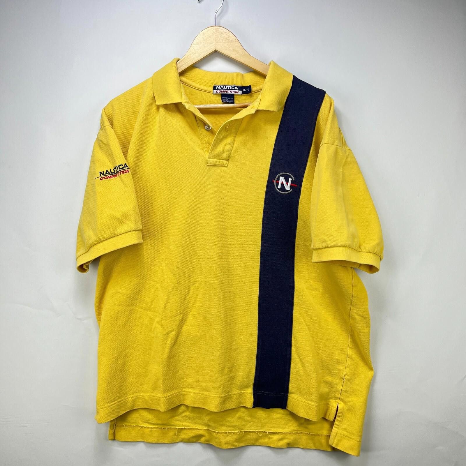 Nautica Vintage 90s Nautica Competition Polo Shirt XL Size US XL / EU 56 / 4 - 1 Thumbnail