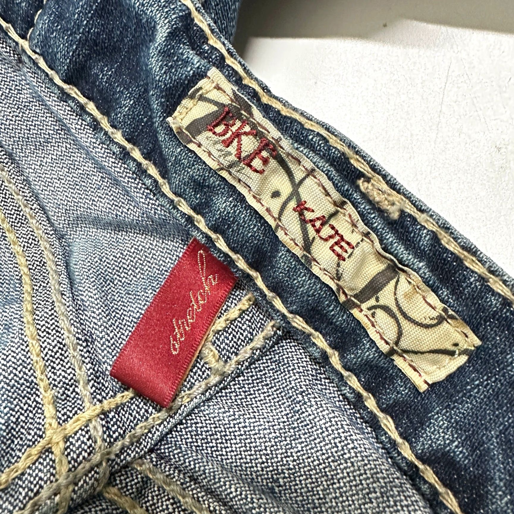 BKE VINTAGE BKE Jeans Women 27 Blue Denim Boots Bootcut Low Rise 29 in Inseam 5-Pocket Y2K"} Size 27" / US 4 / IT 40 - 7 Thumbnail