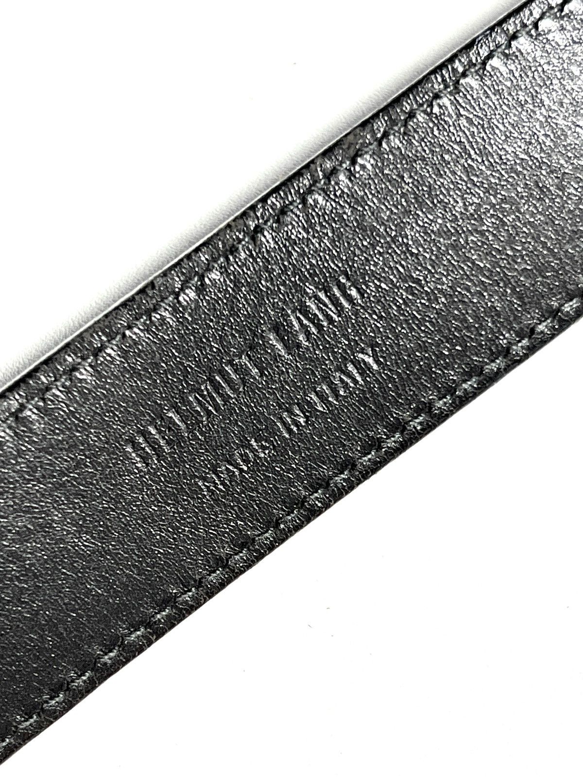 Helmut Lang circle leather belt Size ONE SIZE - 4 Thumbnail