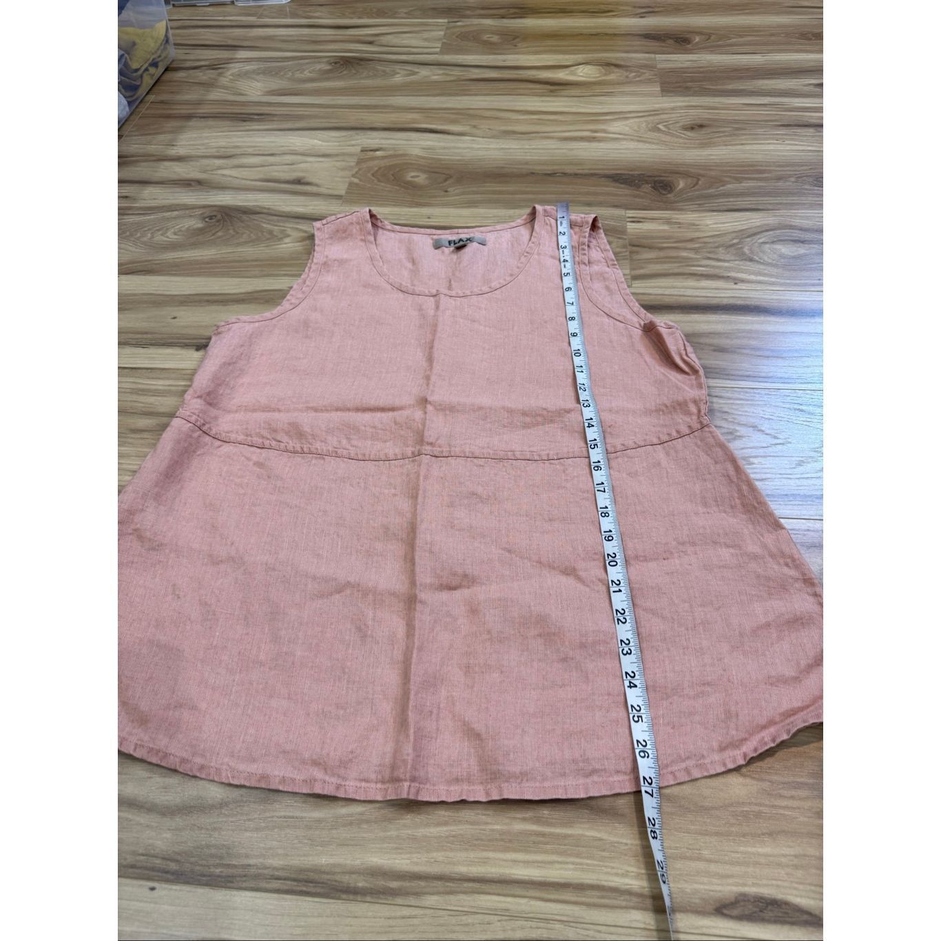FLAX Flax linen sleeveless dusty pink sz Medium Size M / US 6-8 / IT 42-44 - 8 Thumbnail