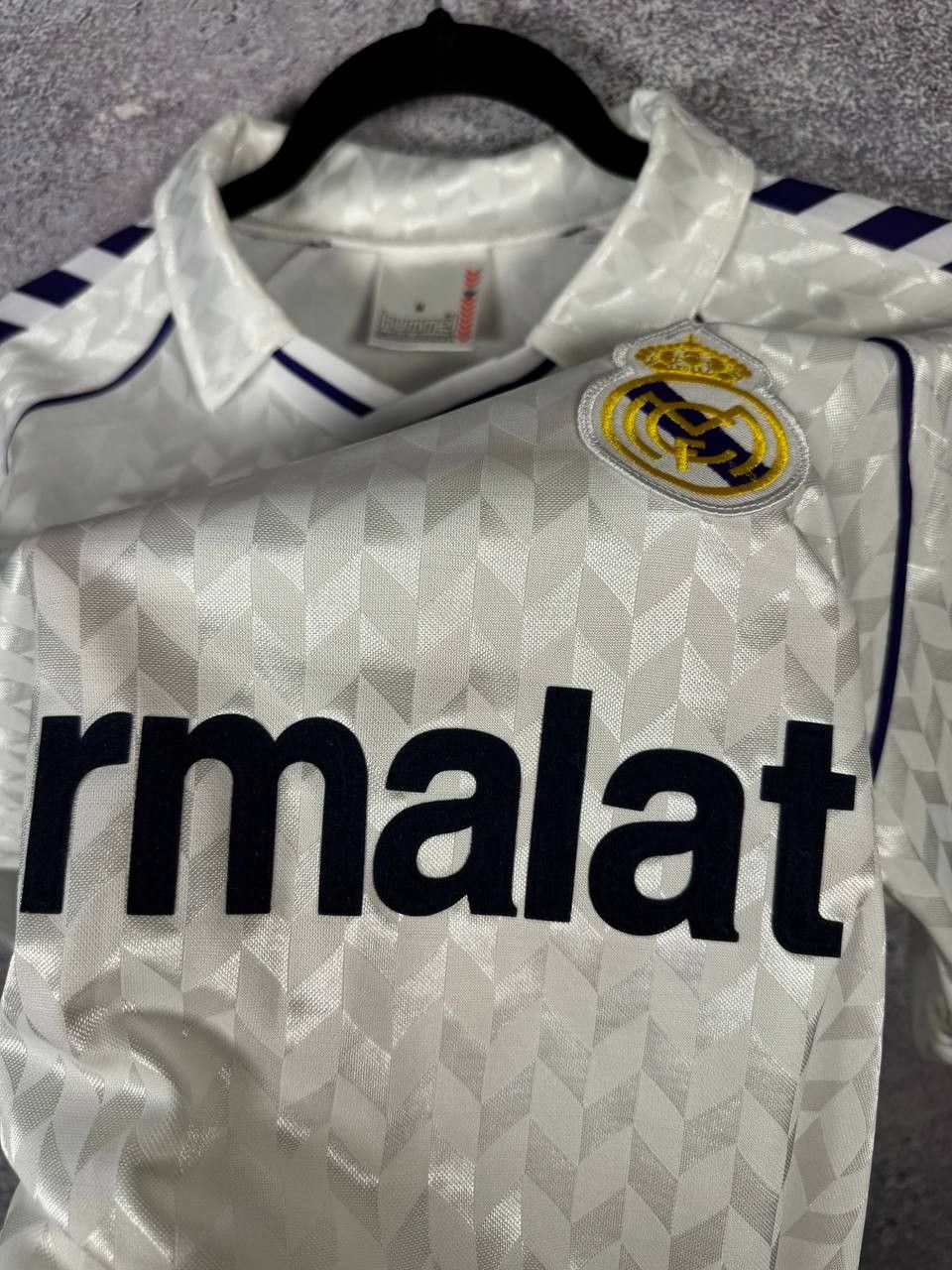 Other RETRO 80's Local Real Madrid 1986/87 Fan Soccer Jersey Size US M / EU 48-50 / 2 - 9 Thumbnail