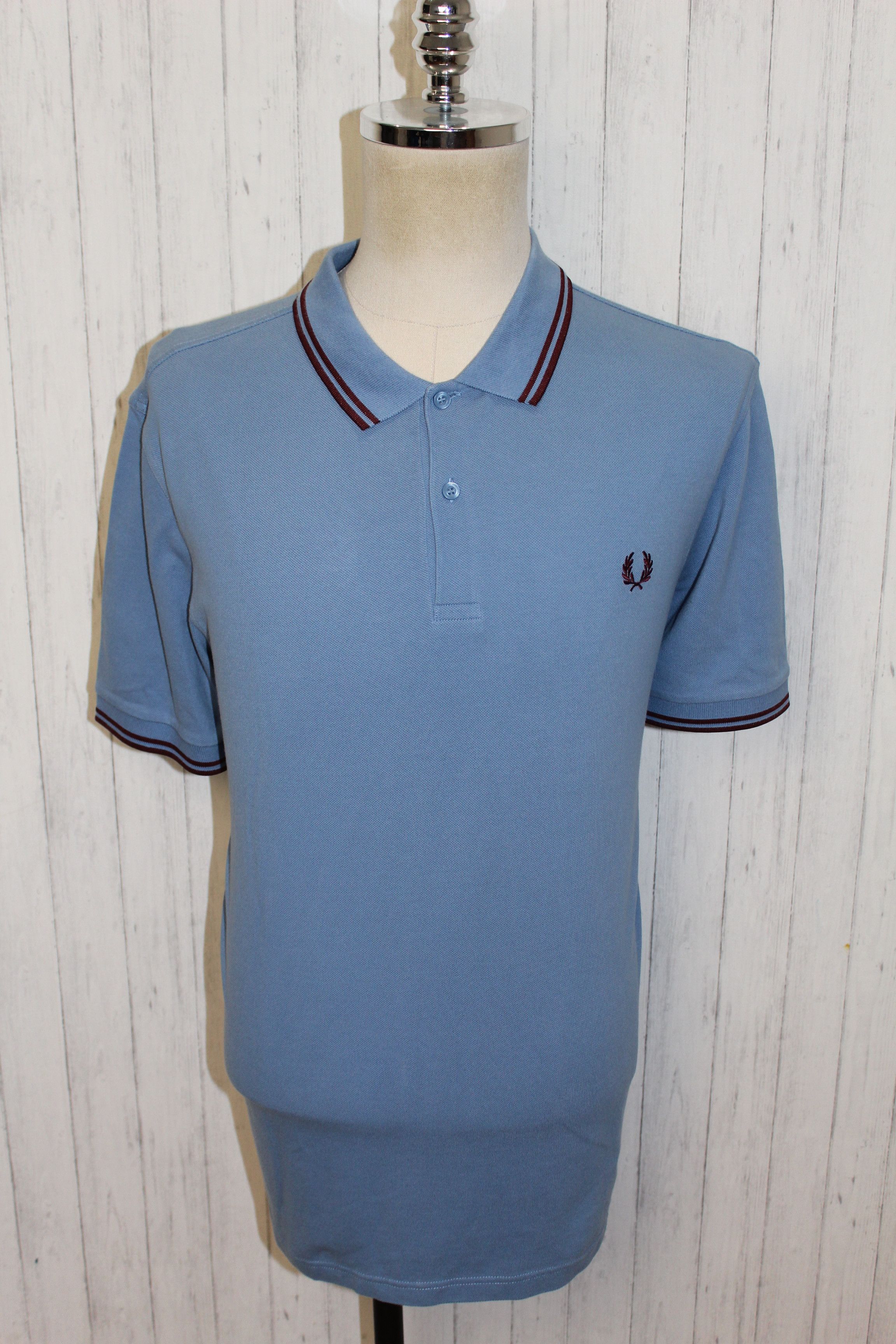 Fred Perry Fred Perry Short Sleeve Blue Polo Shirt Size US XXL / EU 58 / 5 - 2 Thumbnail