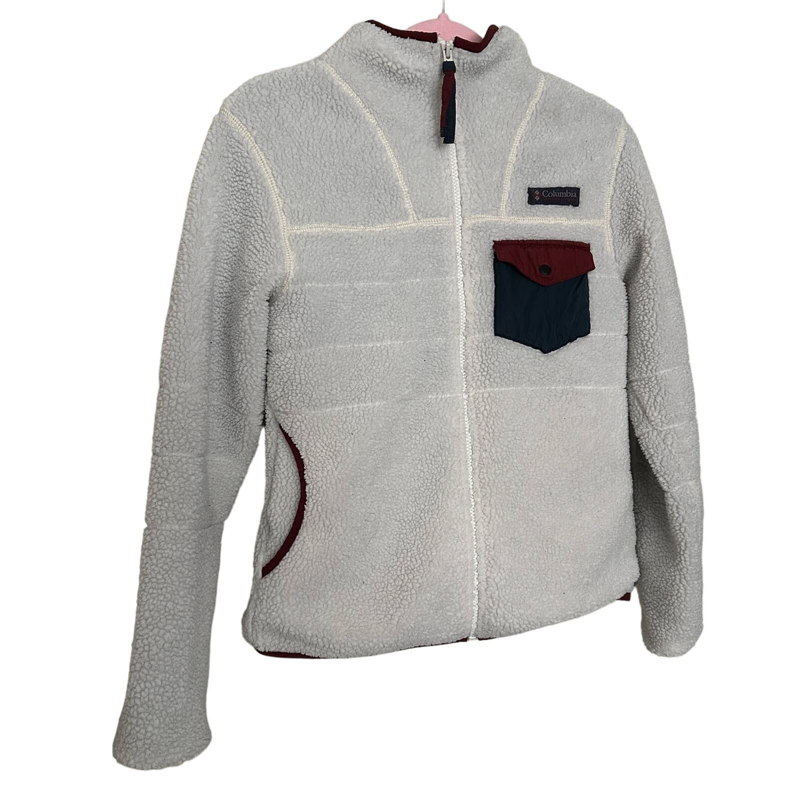 Columbia Columbia Mount Tabor Fleece Full Zip Sherpa Jacket Coat Grailed