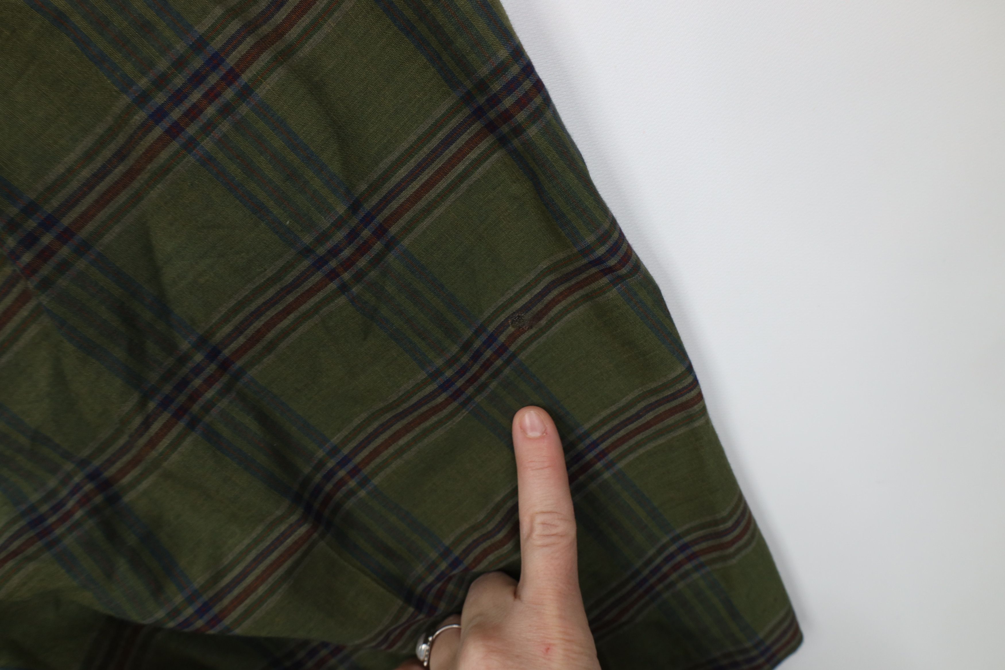 Vintage Vintage 50s Streetwear Plaid Above Knee Chino Shorts USA Size US 36 / EU 52 - 13 Thumbnail