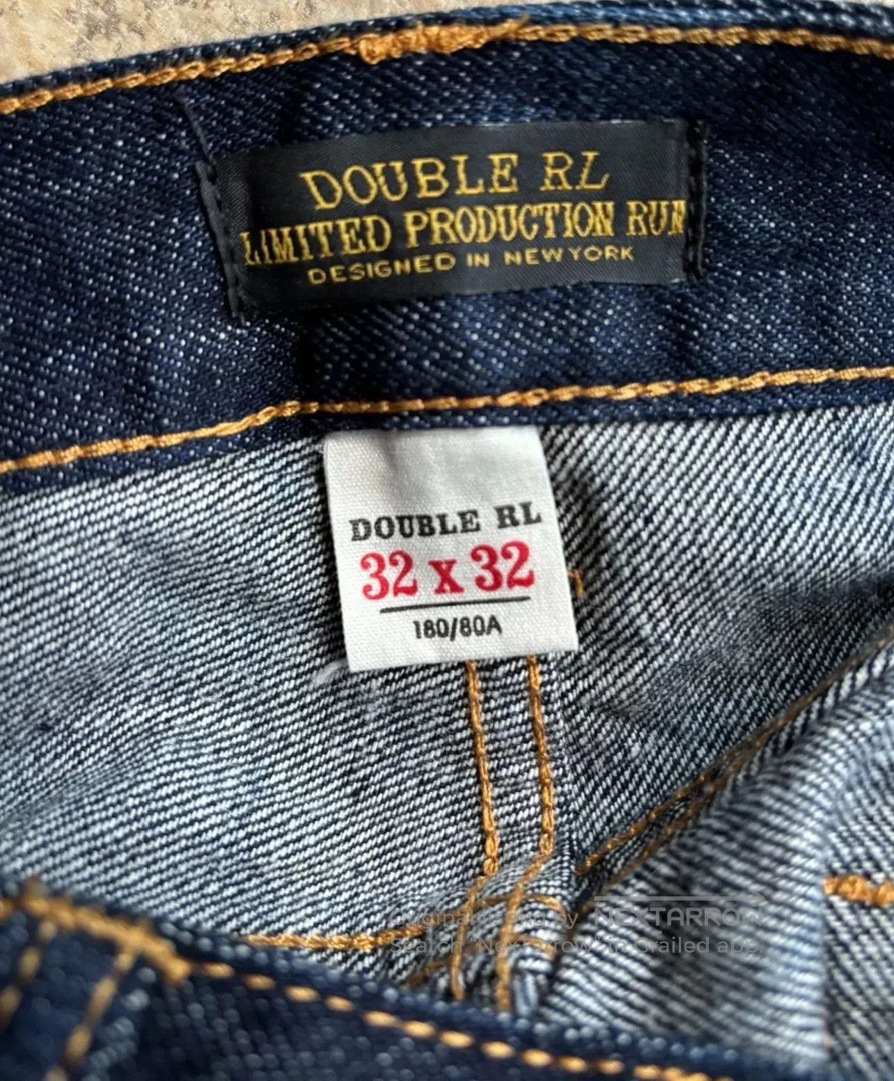 RRL Ralph Lauren RRL Ralph Lauren USA Raw Denim Jeans. Size US 32 / EU 48 - 2 Thumbnail
