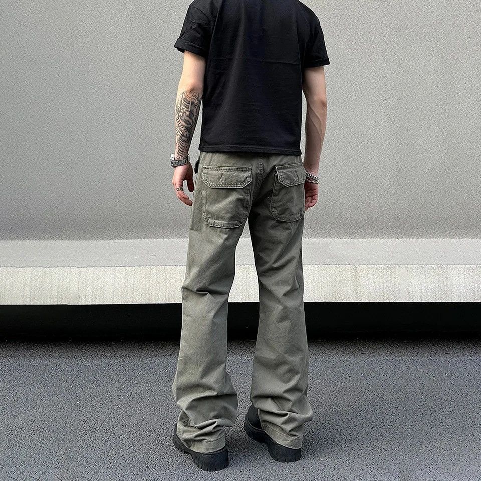 Japanese Brand × Vintage Y2k Fashion Original Vintage Pocket Loose Straight Leg Cargo Size US 31 - 1 Thumbnail