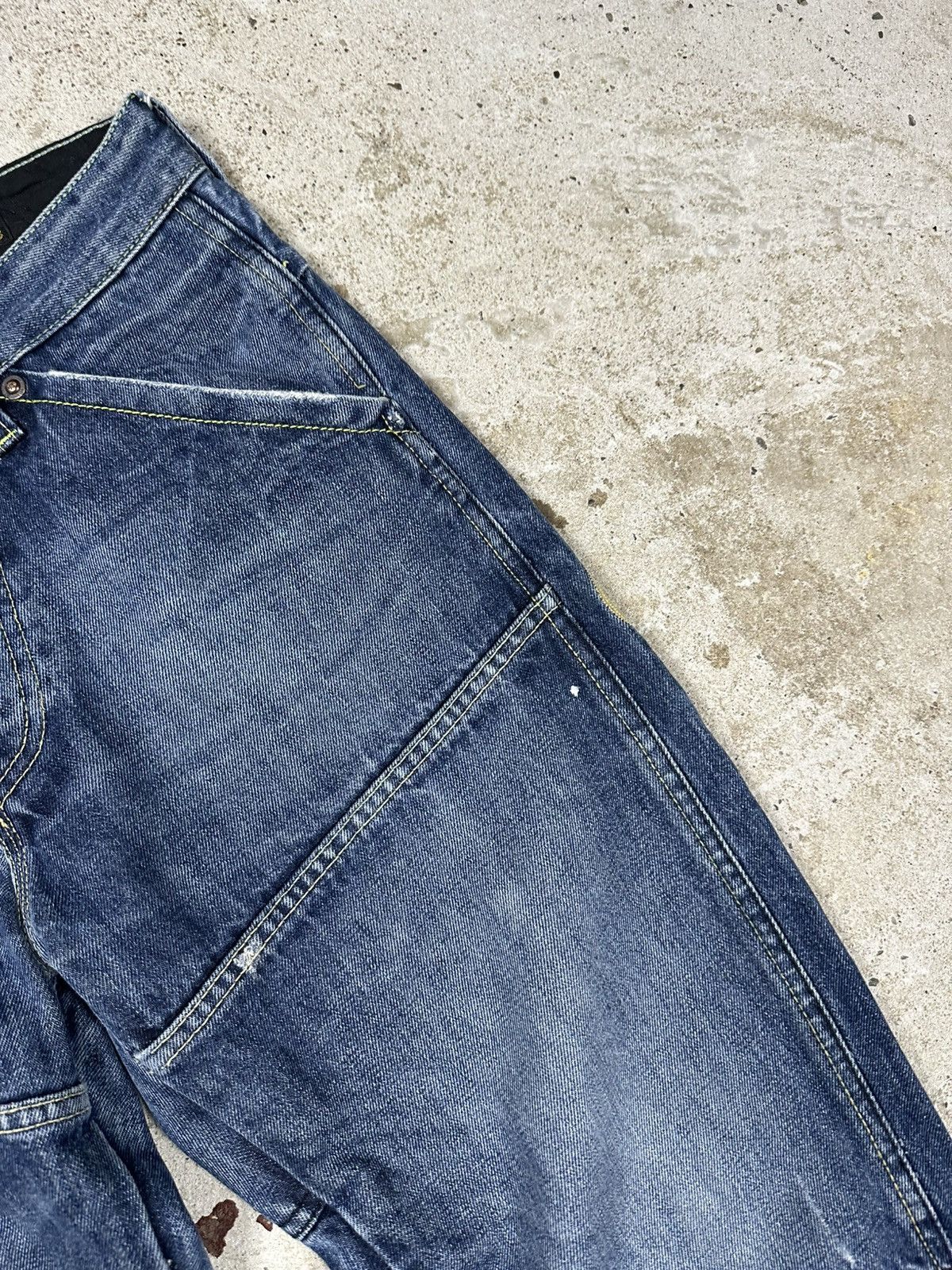 G-Star × Vintage Vintage Y2K G Star Raw 96 Double Knee Distressed Denim Pants Size US 30 / EU 46 - 7 Thumbnail