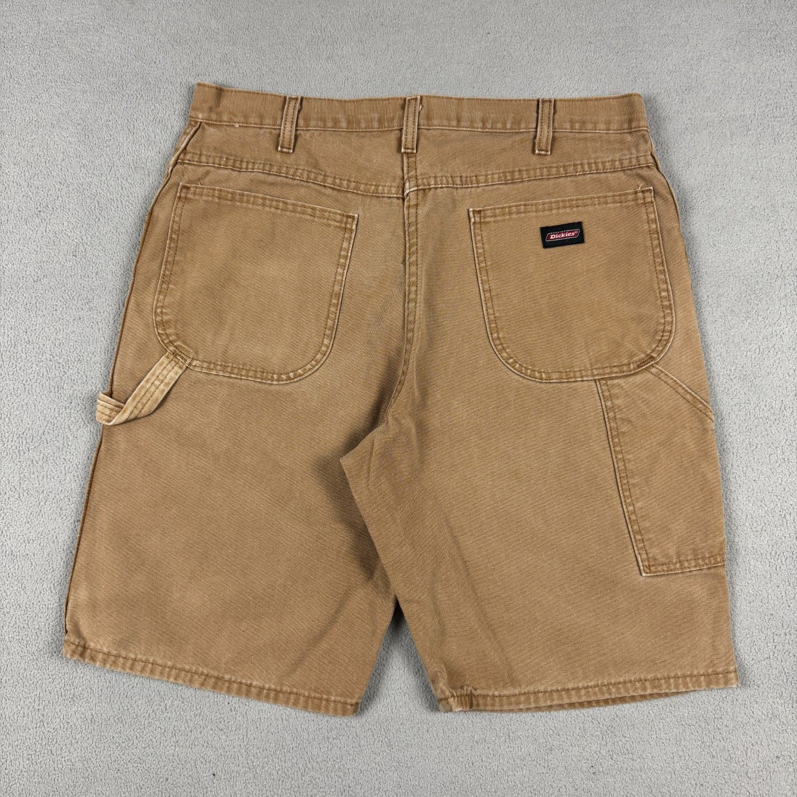 Dickies Dickies Duck Canvas Carpenter Shorts Brown Loose Workwear 36 Size US 36 / EU 52 - 2 Thumbnail