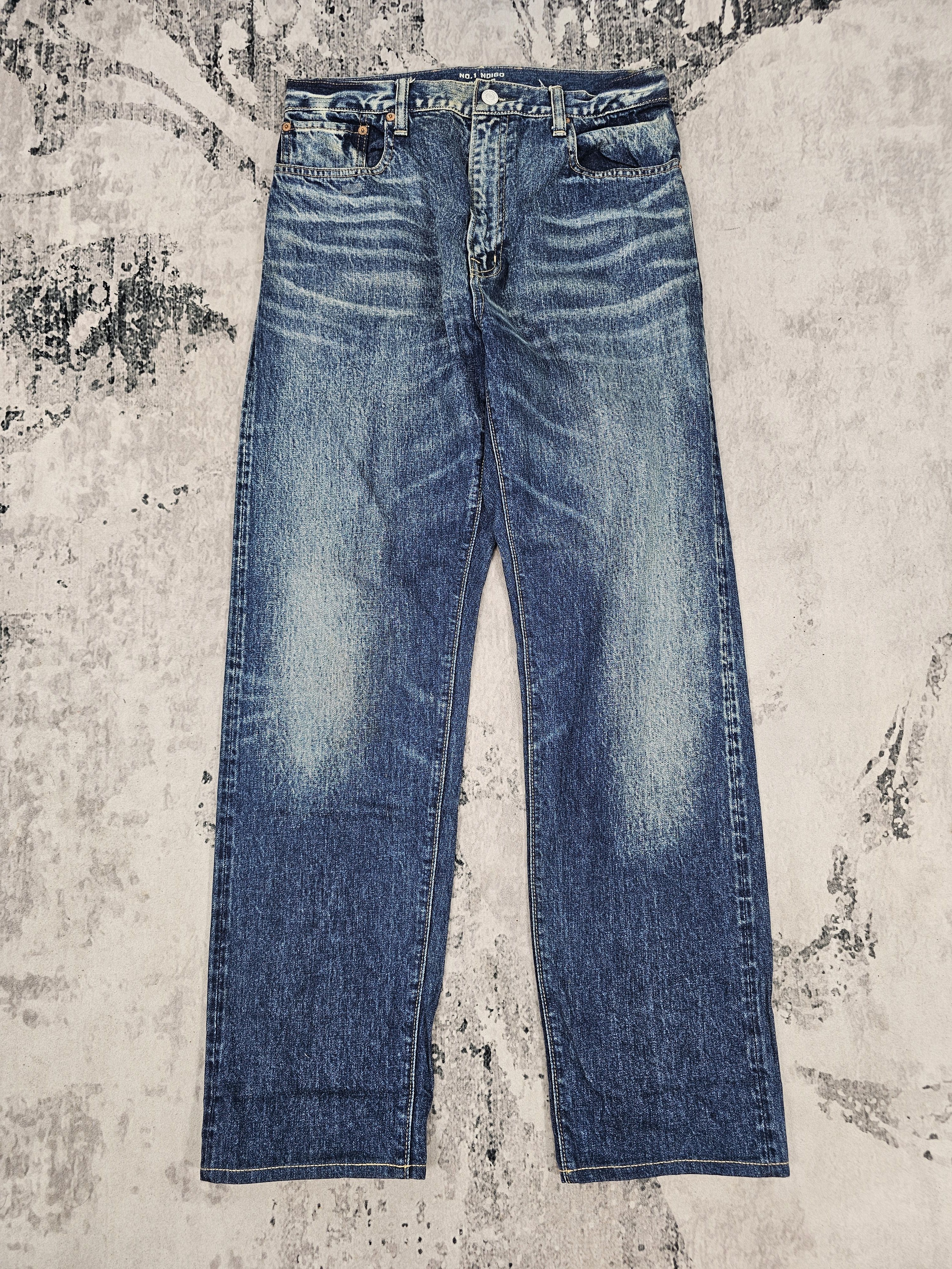 Japanese Brand GO TO HOLLYWOOD Selvedge Redline Stone Wash Resize J0297 Size US 30 / EU 46 - 1 Thumbnail